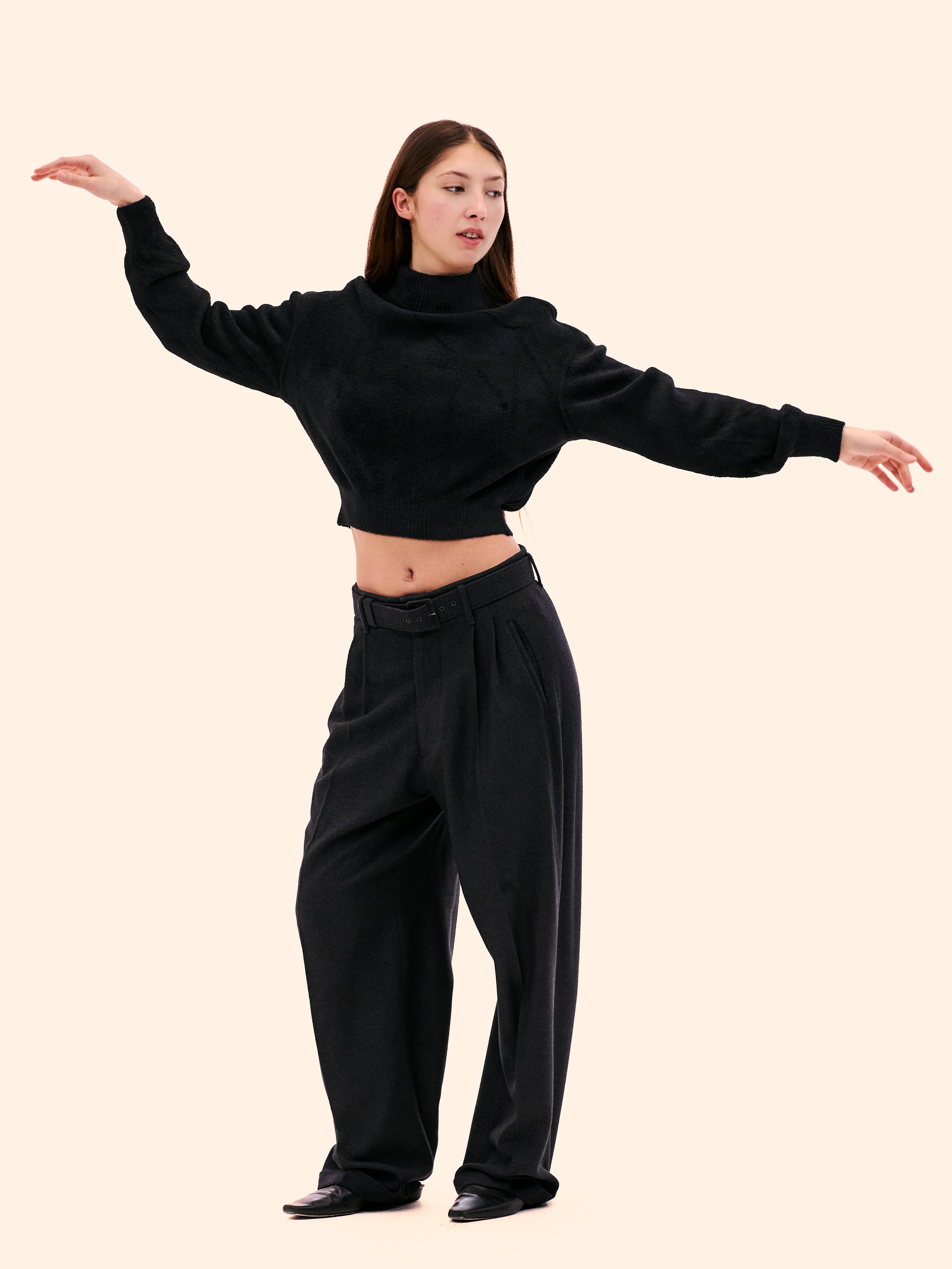 1989 ALAIA BLACK JUMPER