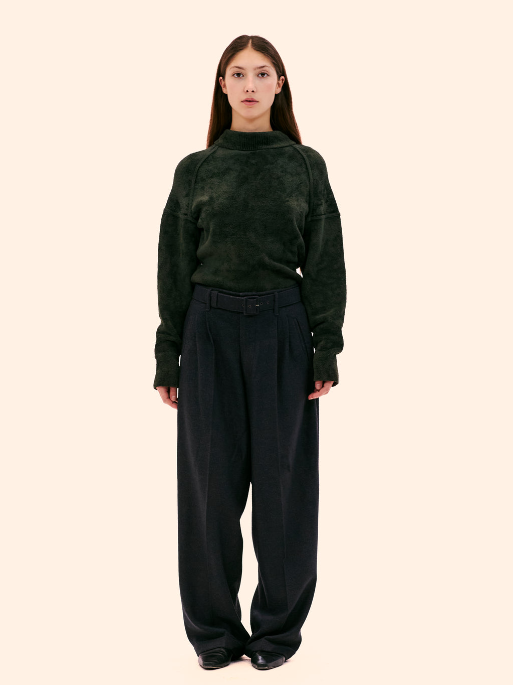 1989 ALAIA GREEN JUMPER