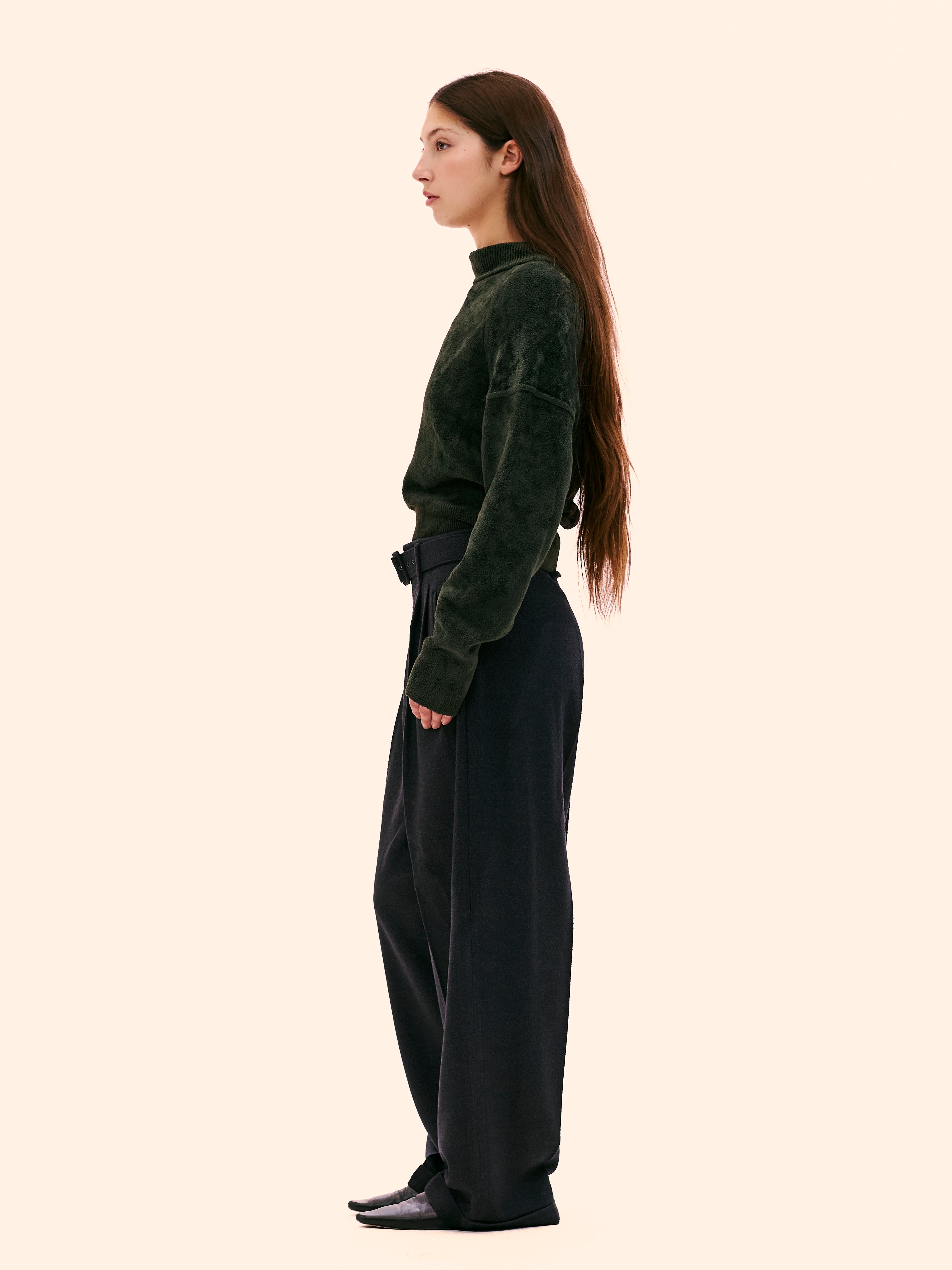 1989 ALAIA GREEN JUMPER