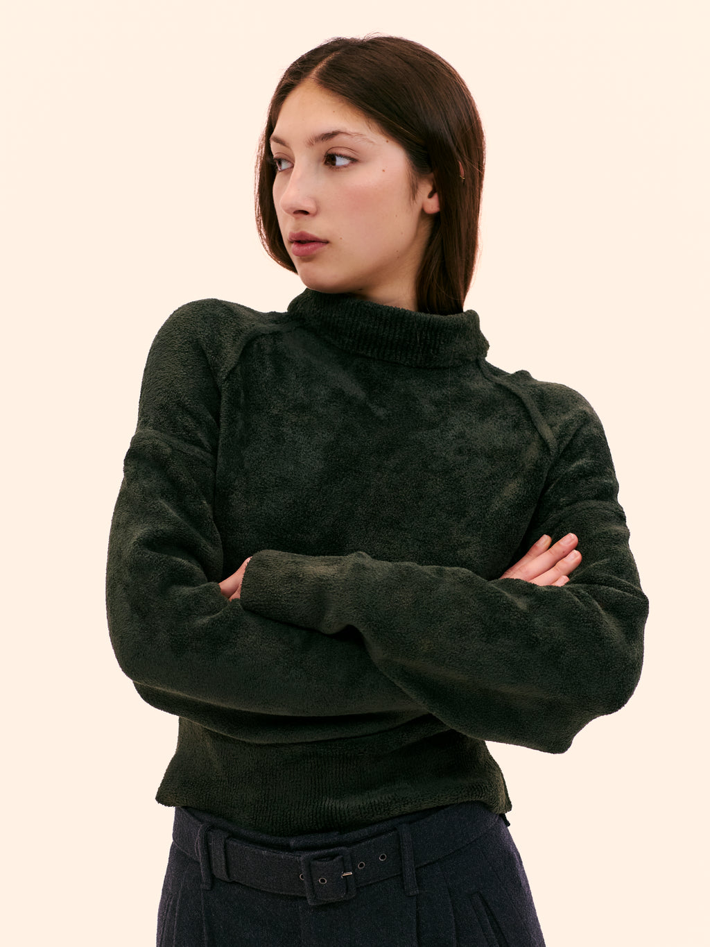 1989 ALAIA GREEN JUMPER