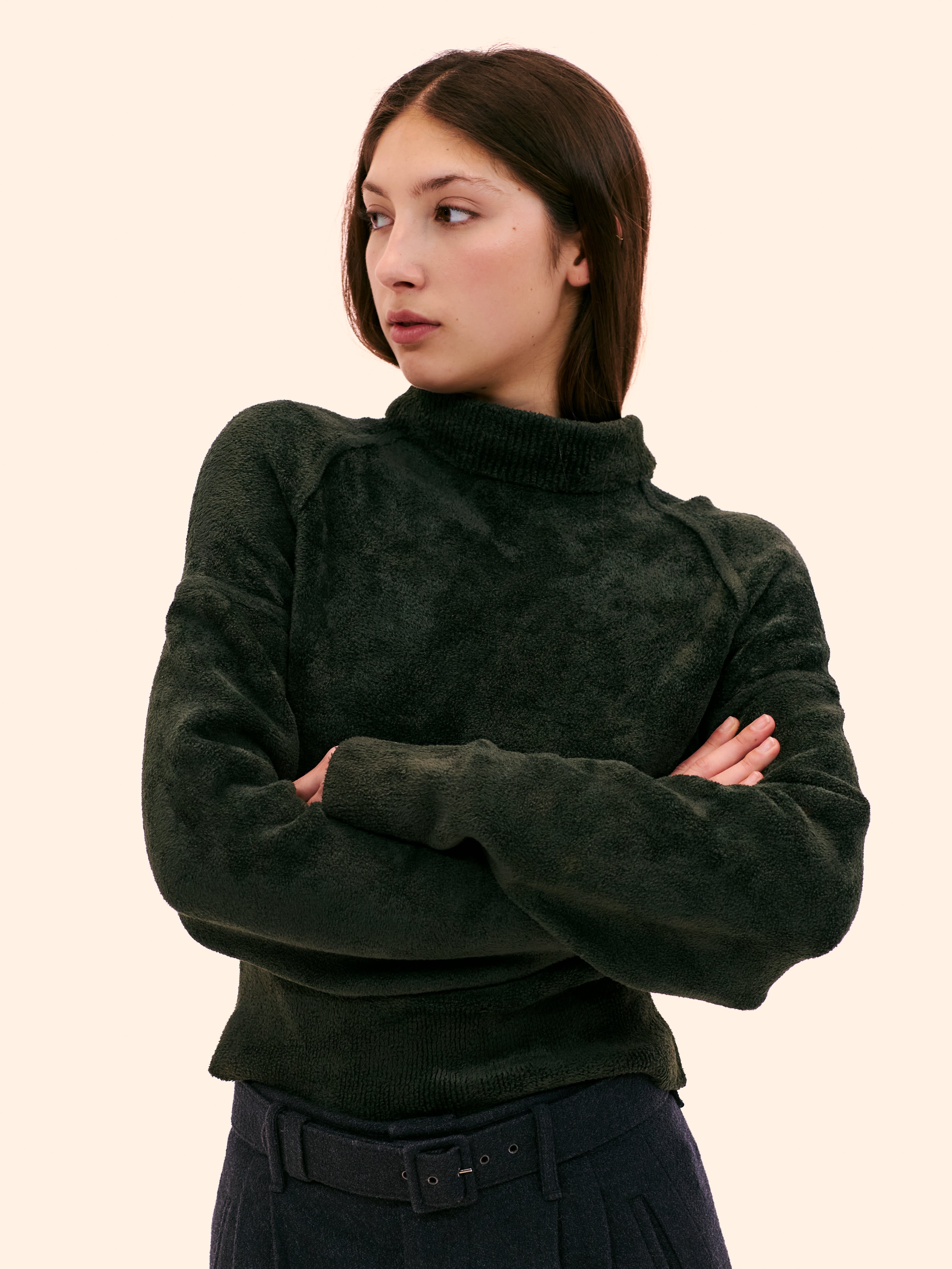 1989 ALAIA GREEN JUMPER