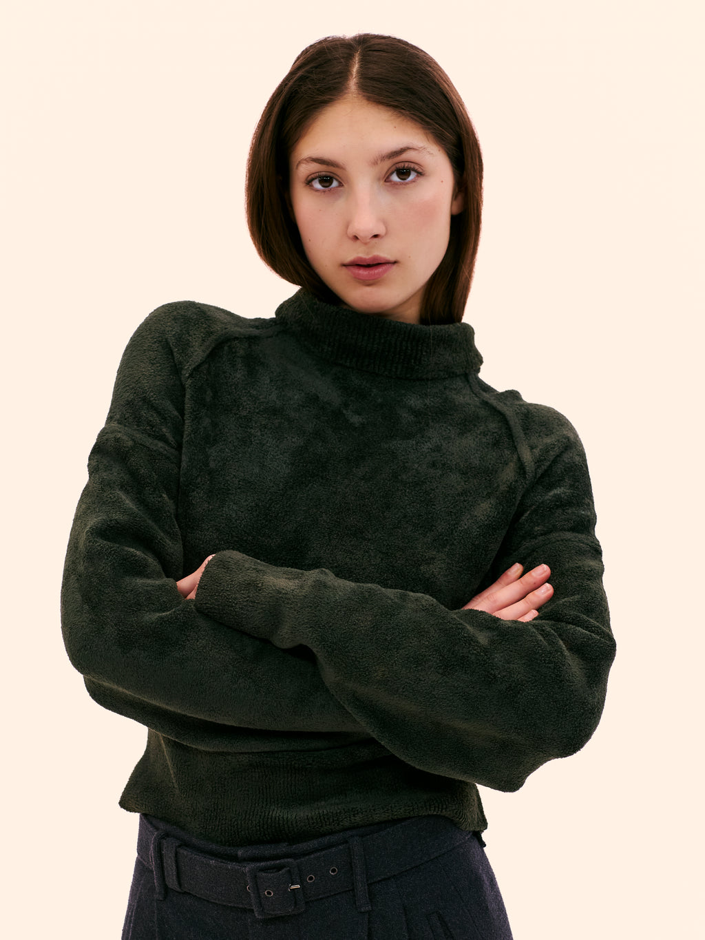 1989 ALAIA GREEN JUMPER