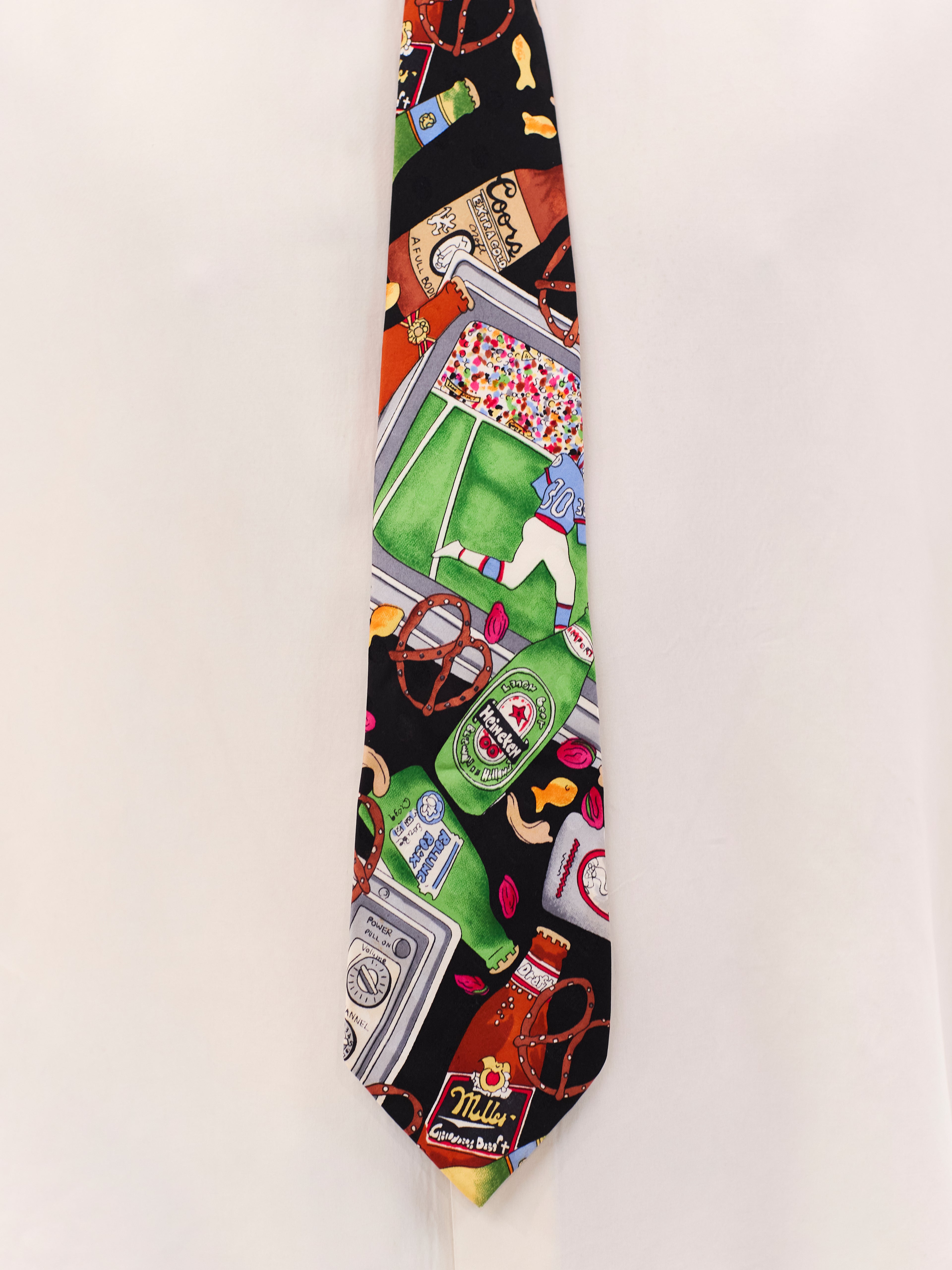 1990 NICOLE MILLER GAME DAY SNACKS TIE