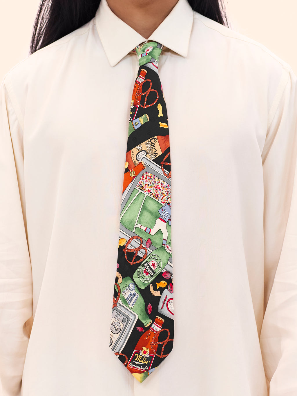 1990 NICOLE MILLER GAME DAY SNACKS TIE