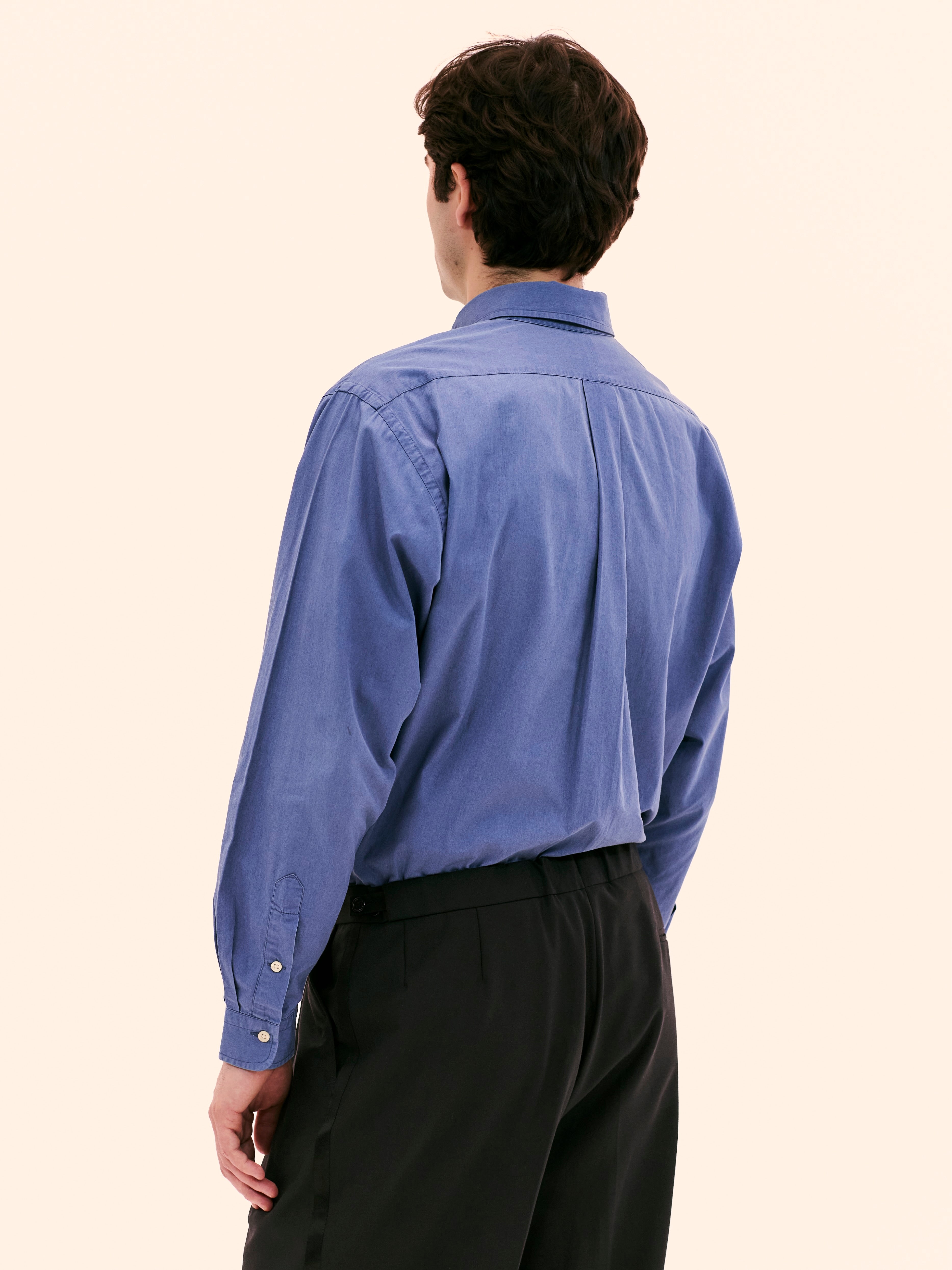 1980'S POLO BY RALPH LAUREN BLUE SHIRT