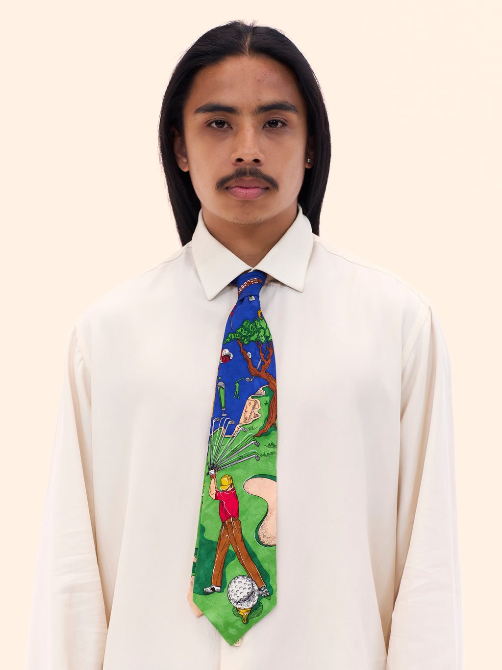 1992 NICOLE MILLER GOLF PLAYER TIE