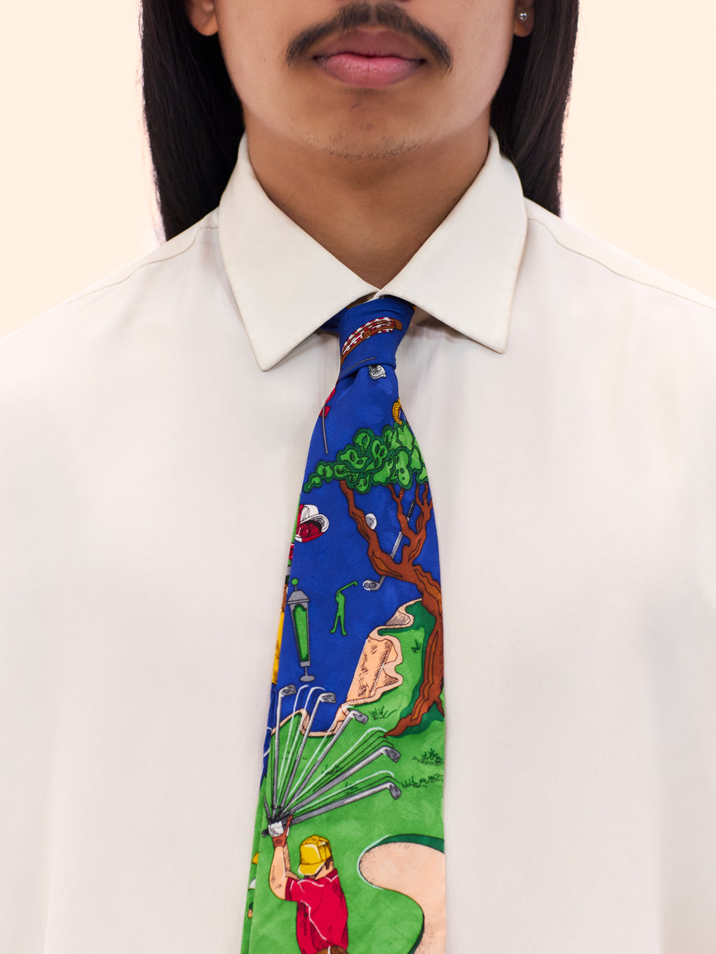 1992 NICOLE MILLER GOLF PLAYER TIE