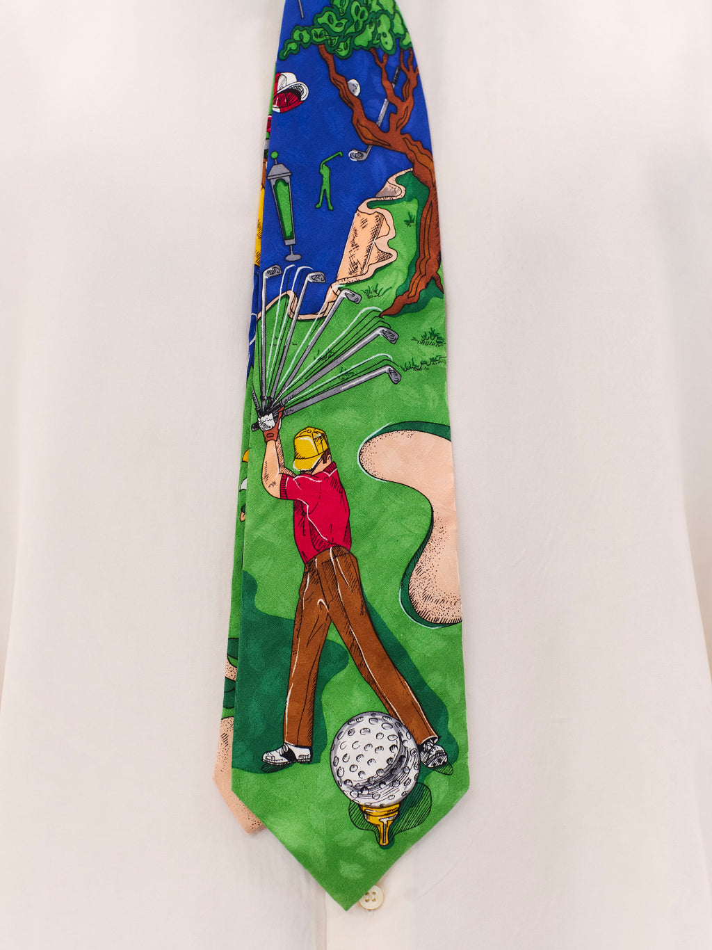 1992 NICOLE MILLER GOLF PLAYER TIE