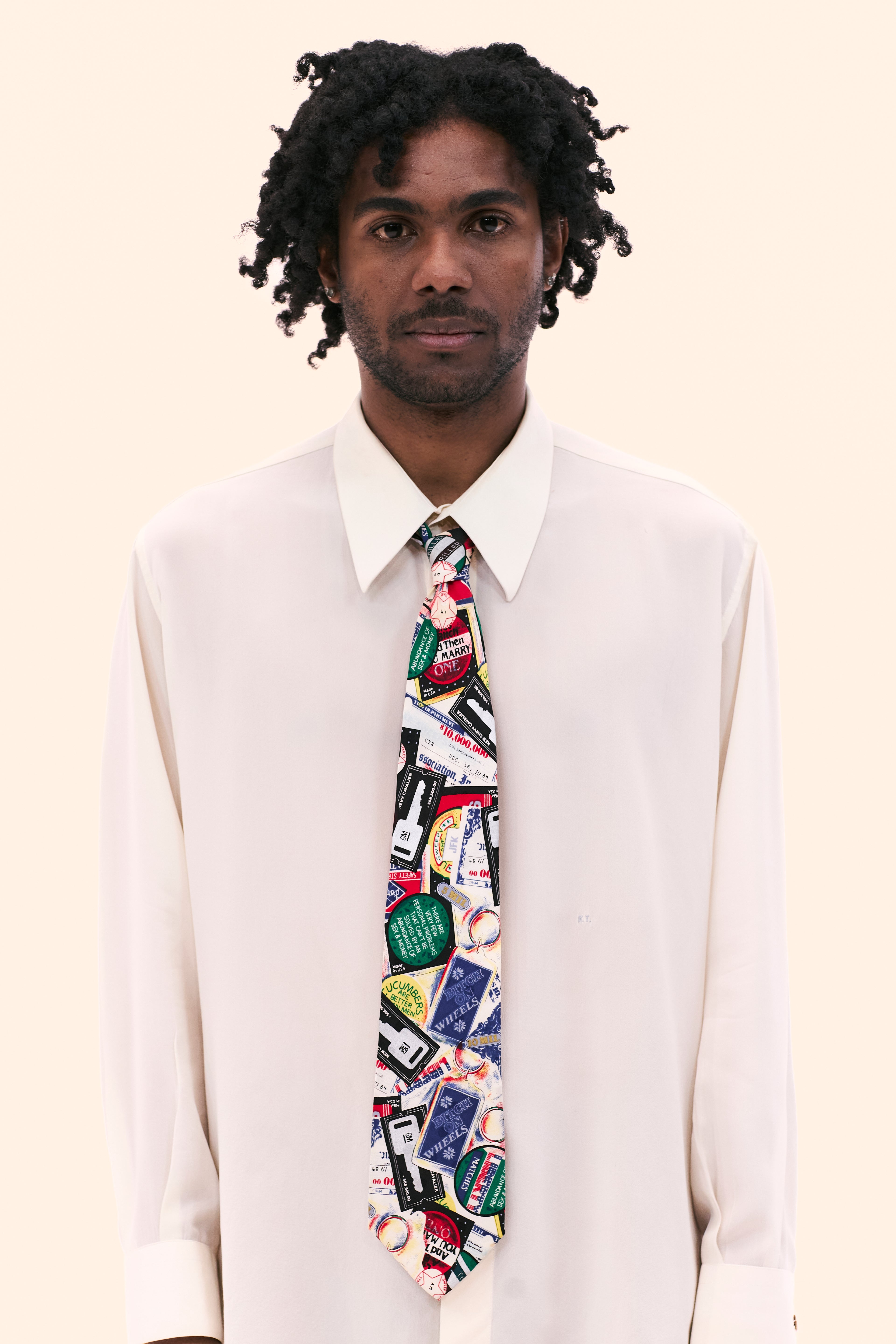 1990 NICOLE MILLER BITCH ON WHEELS TIE