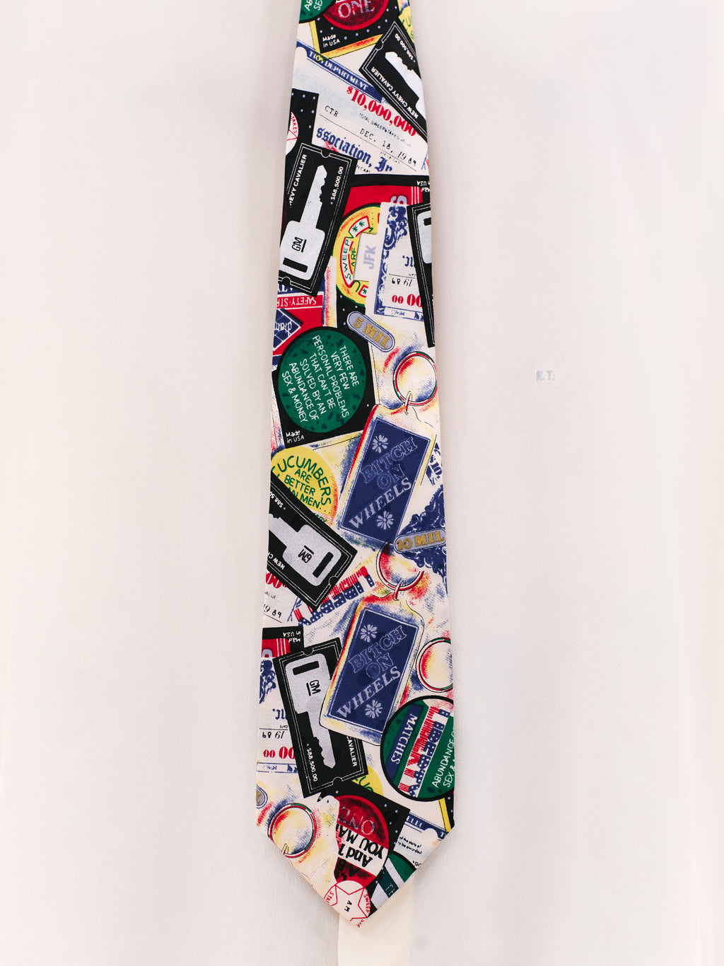 1990 NICOLE MILLER BITCH ON WHEELS TIE