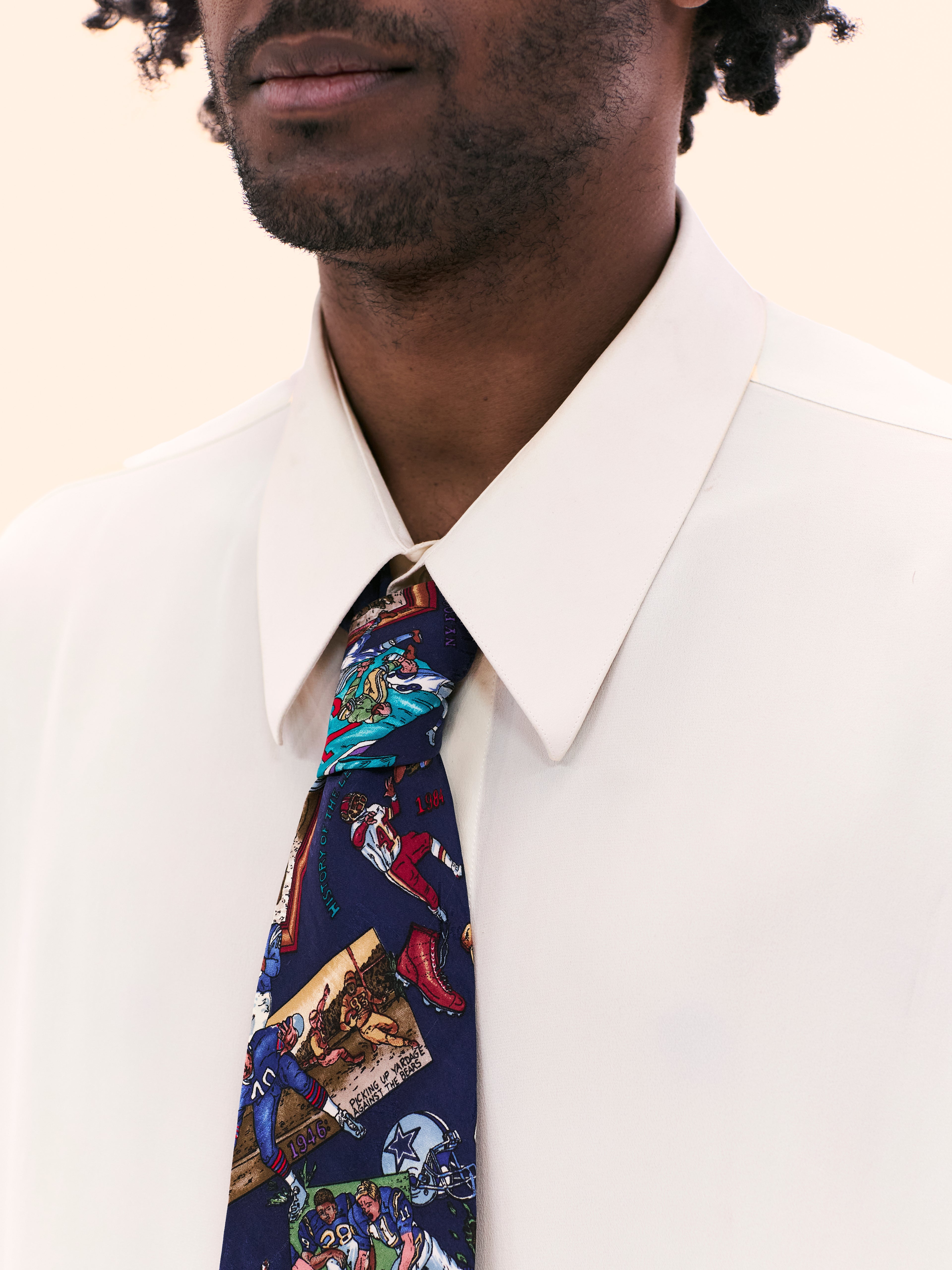 1994 NICOLE MILLER AMERICAN FOOTBALL HALL OF FAME TIE