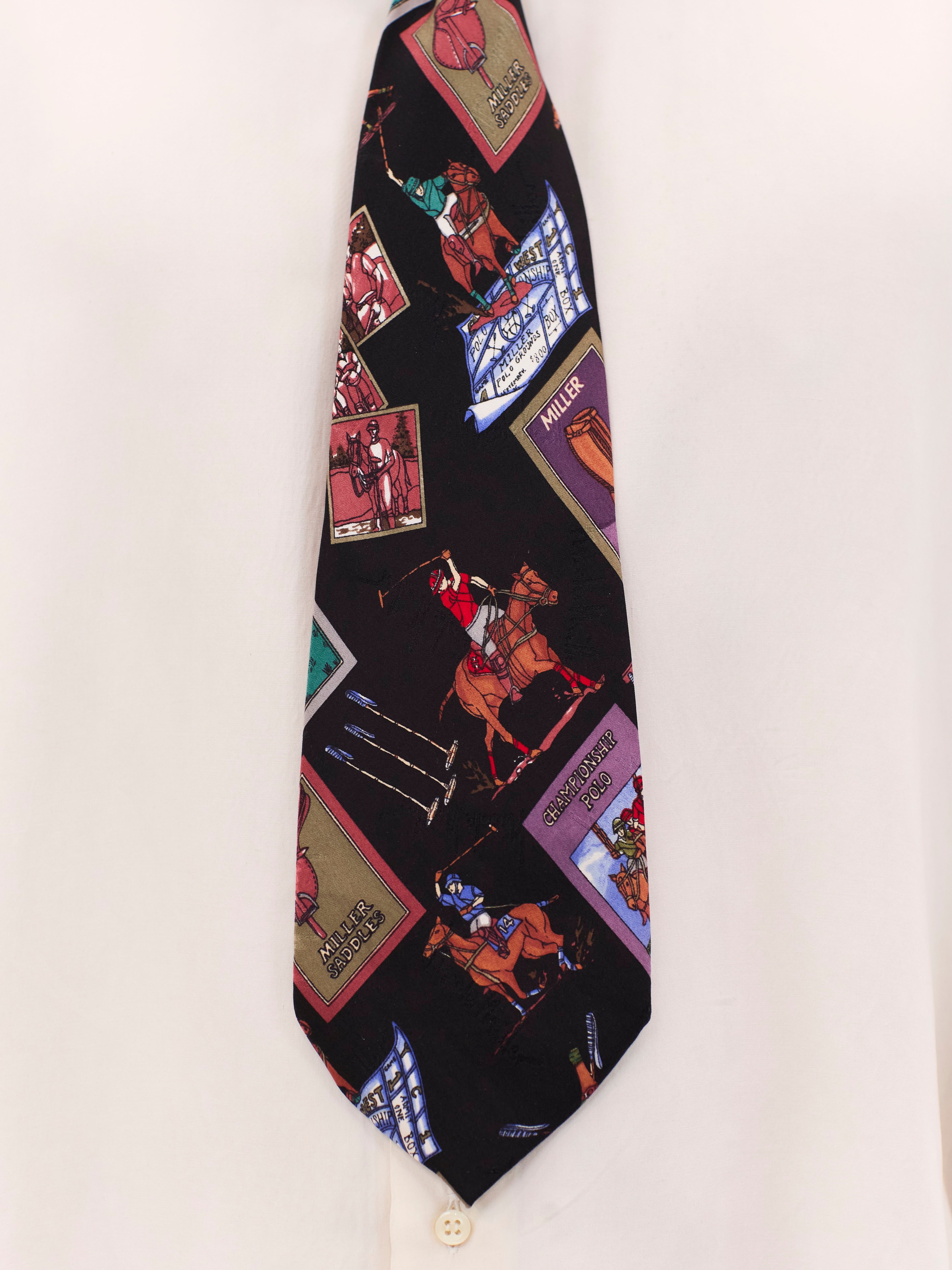 1996 NICOLE MILLER POLO TIE