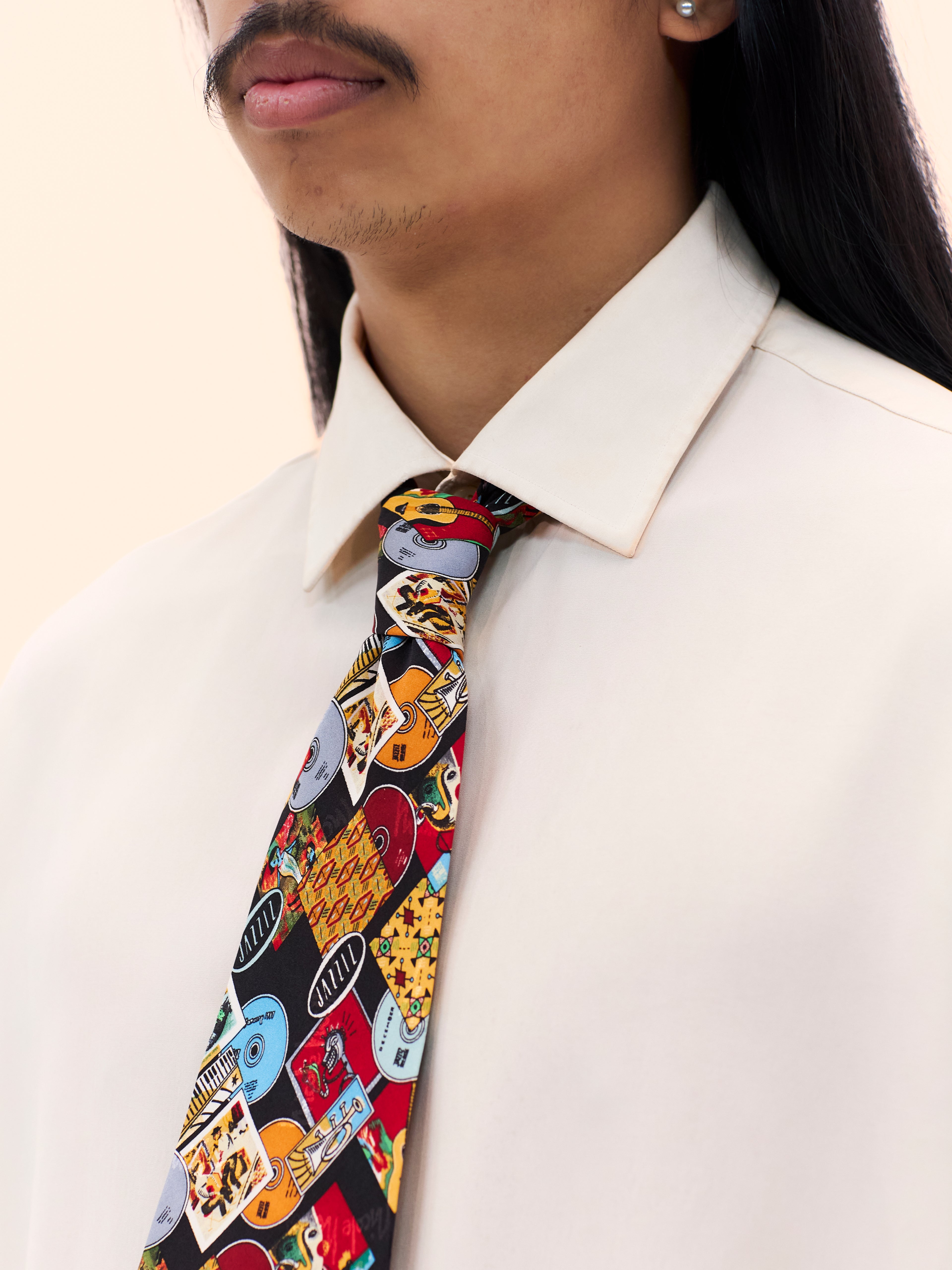 1997 NICOLE MILLER JAZZ RECORDS TIE