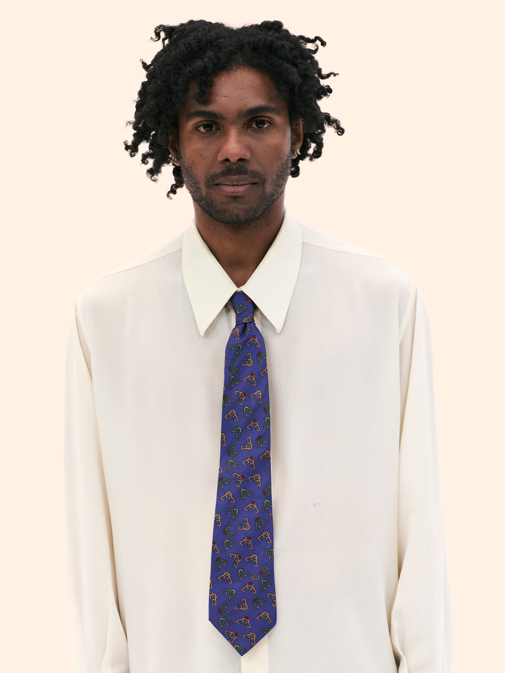 1970S GUCCI HORSEBIT TIE