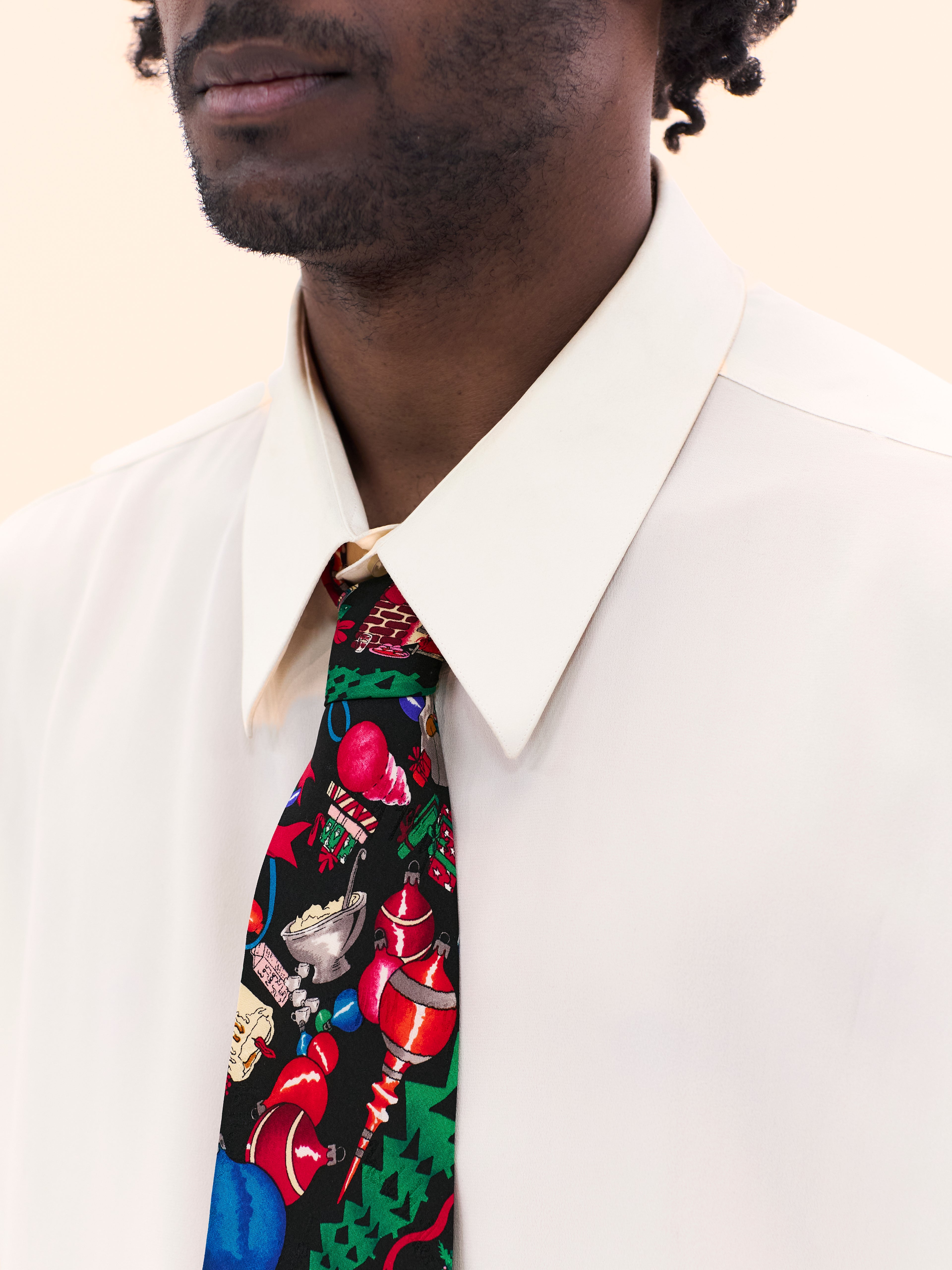 1993 NICOLE MILLER CHRISTMAS TIE
