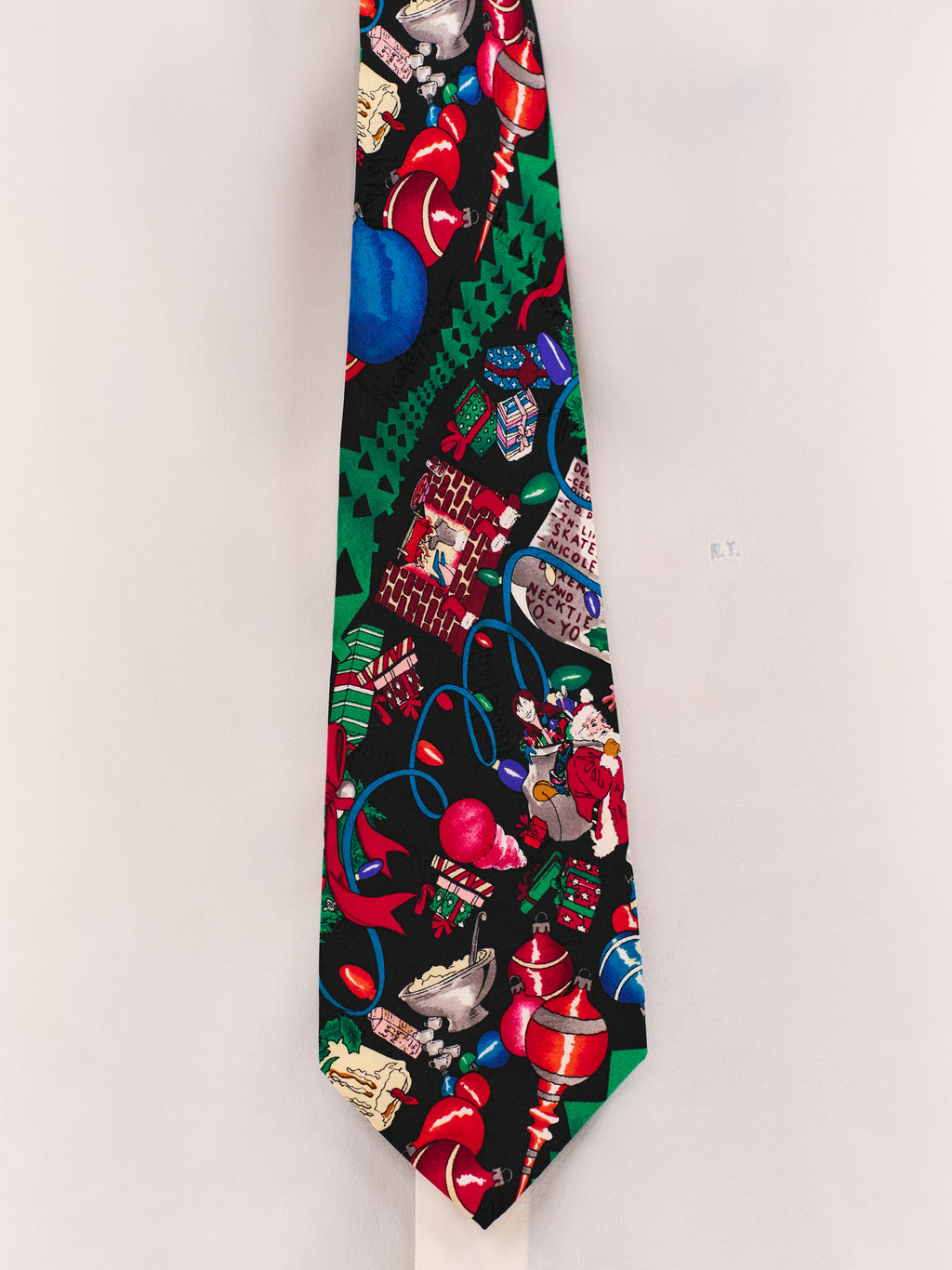 1993 NICOLE MILLER CHRISTMAS TIE