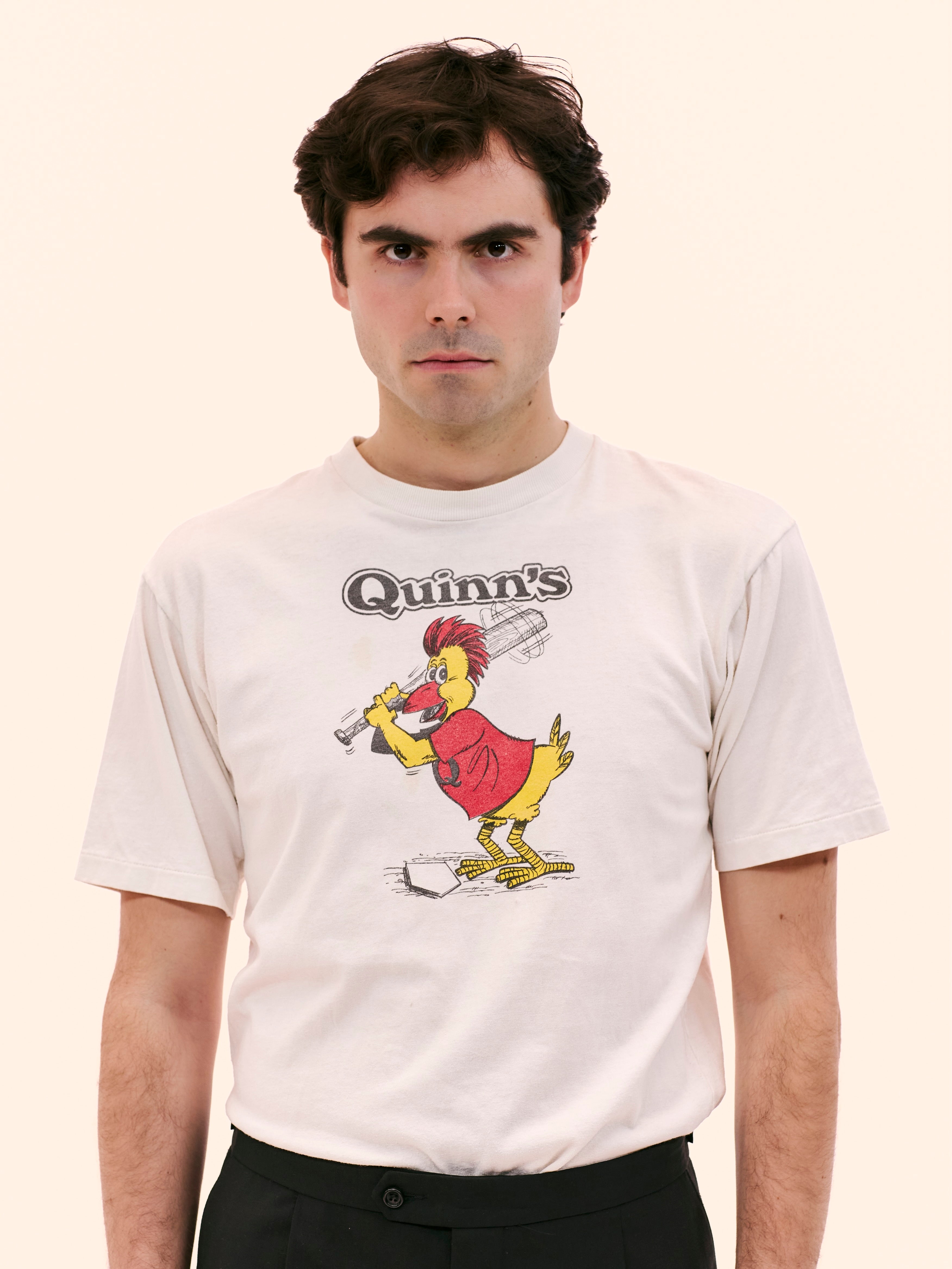 QUINN'S BASEBALL CHICKEN TEE