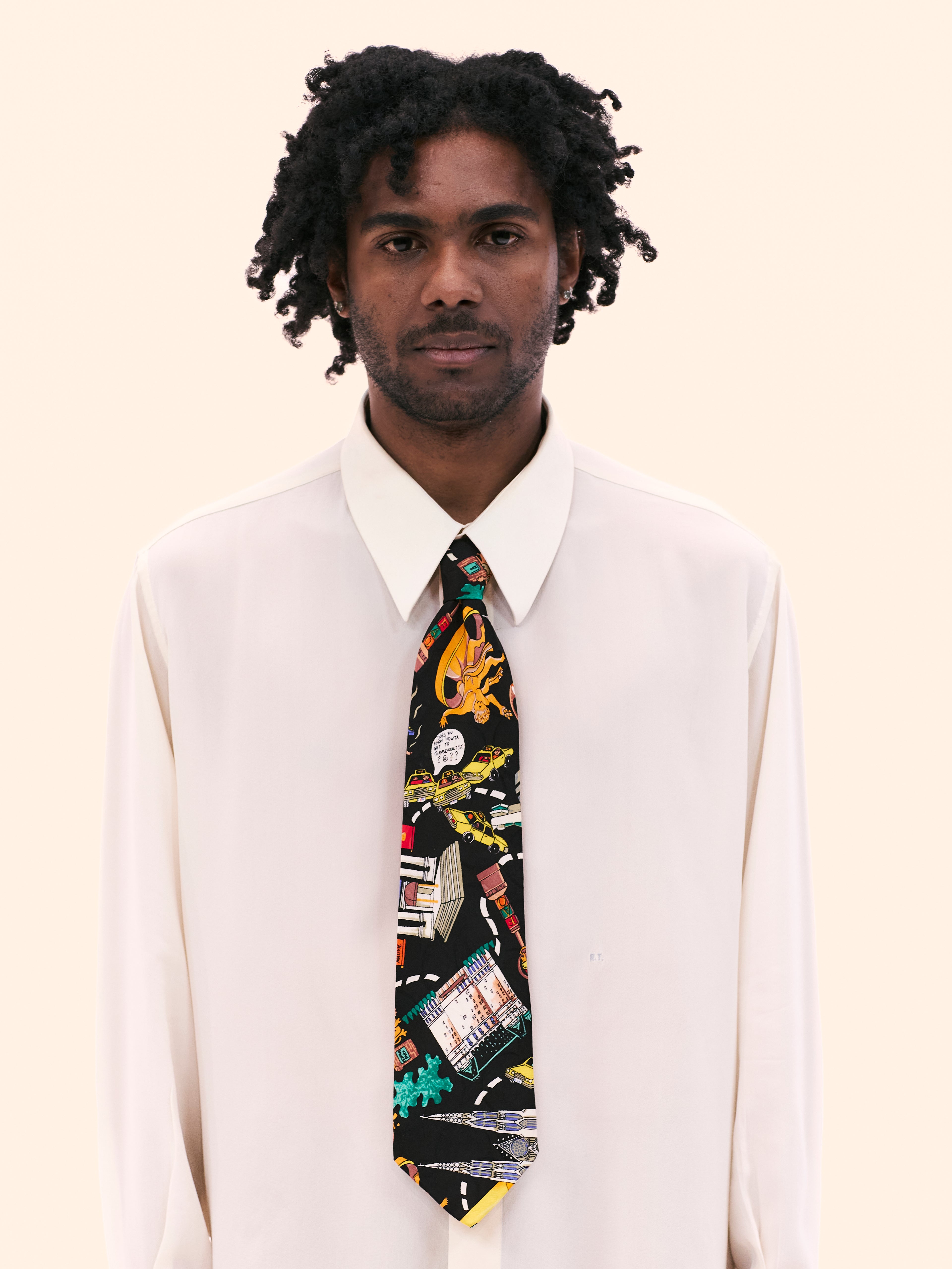 1991 NICOLE MILLER NEW YORK TIE
