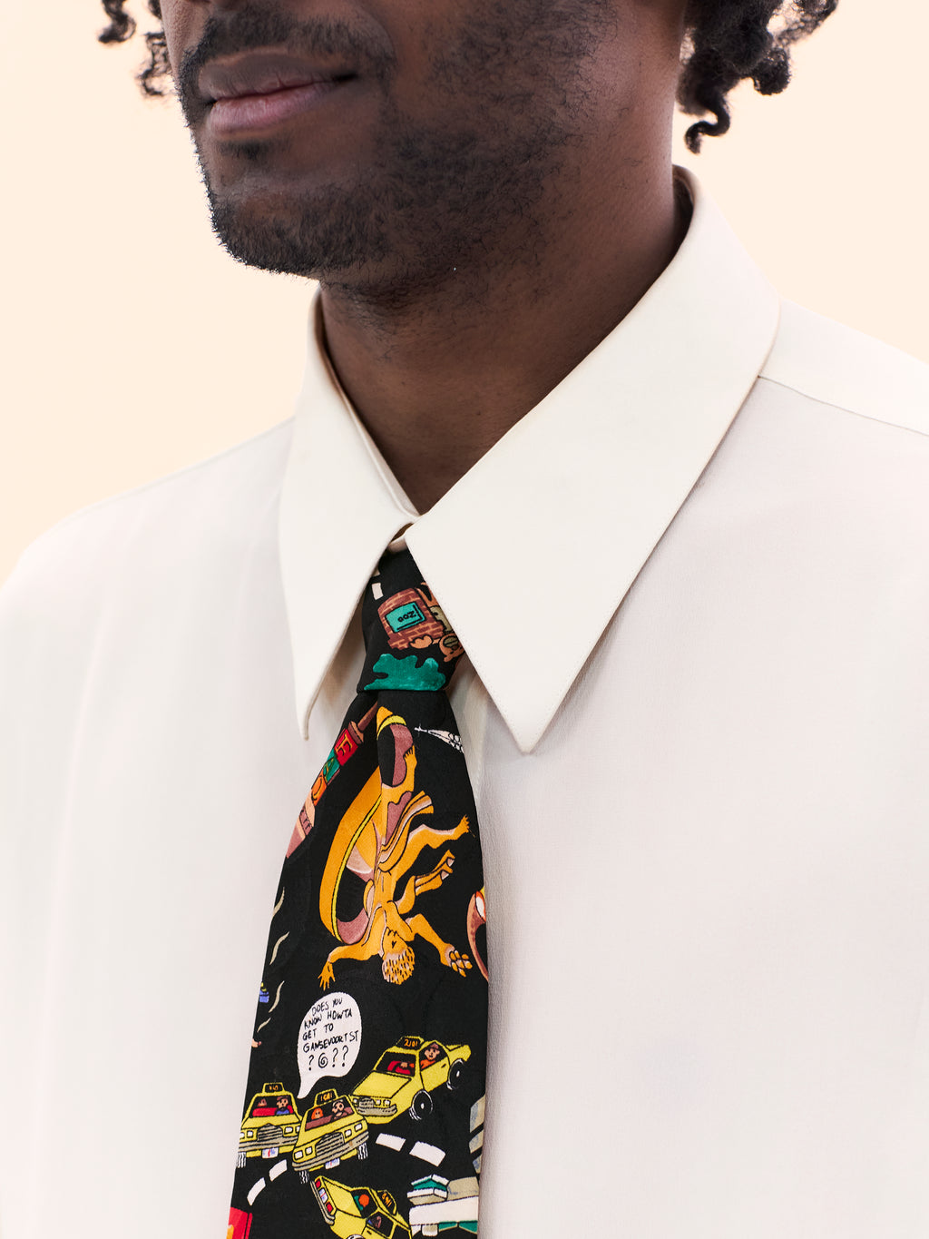 1991 NICOLE MILLER NEW YORK TIE