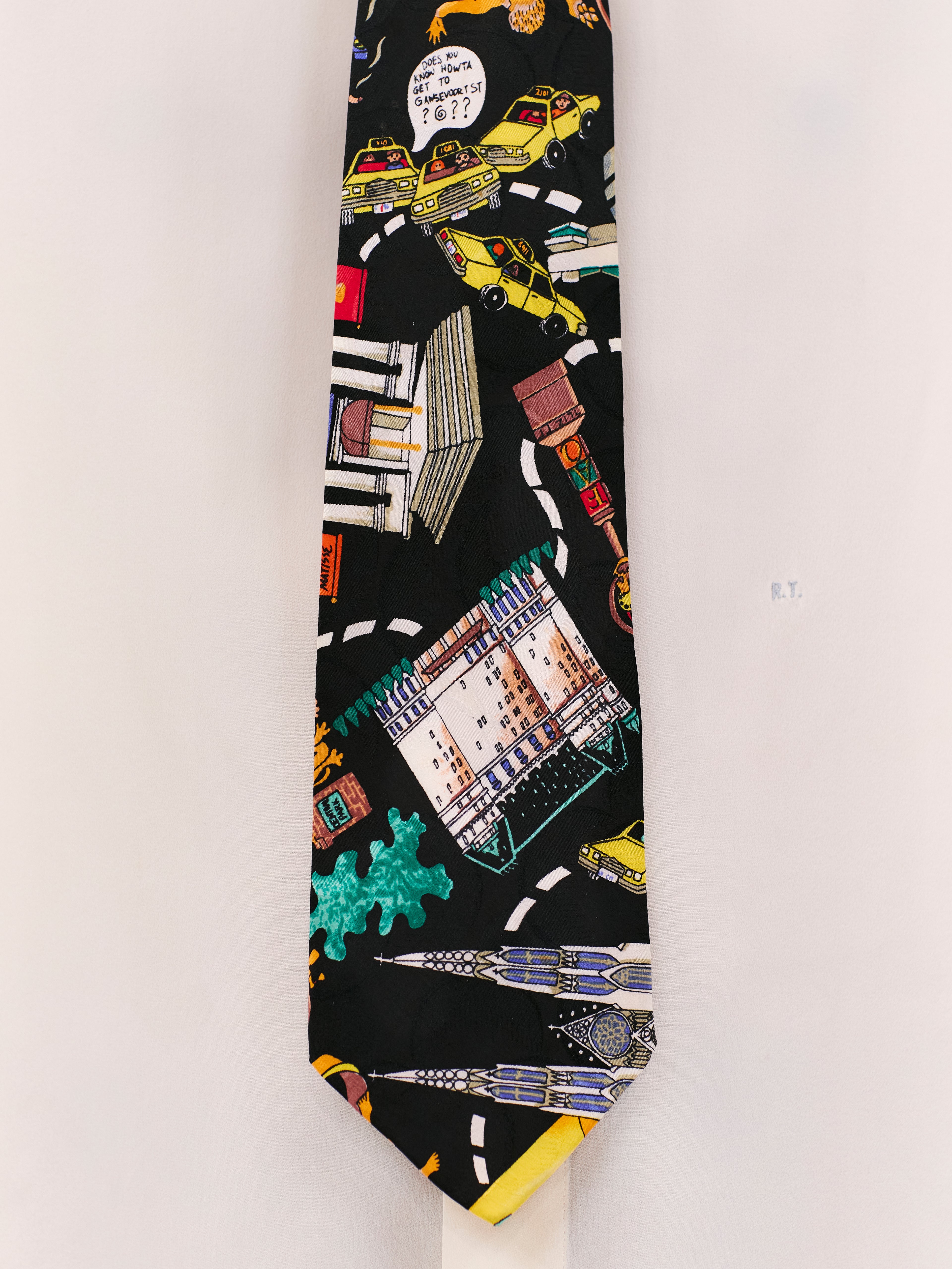 1991 NICOLE MILLER NEW YORK TIE