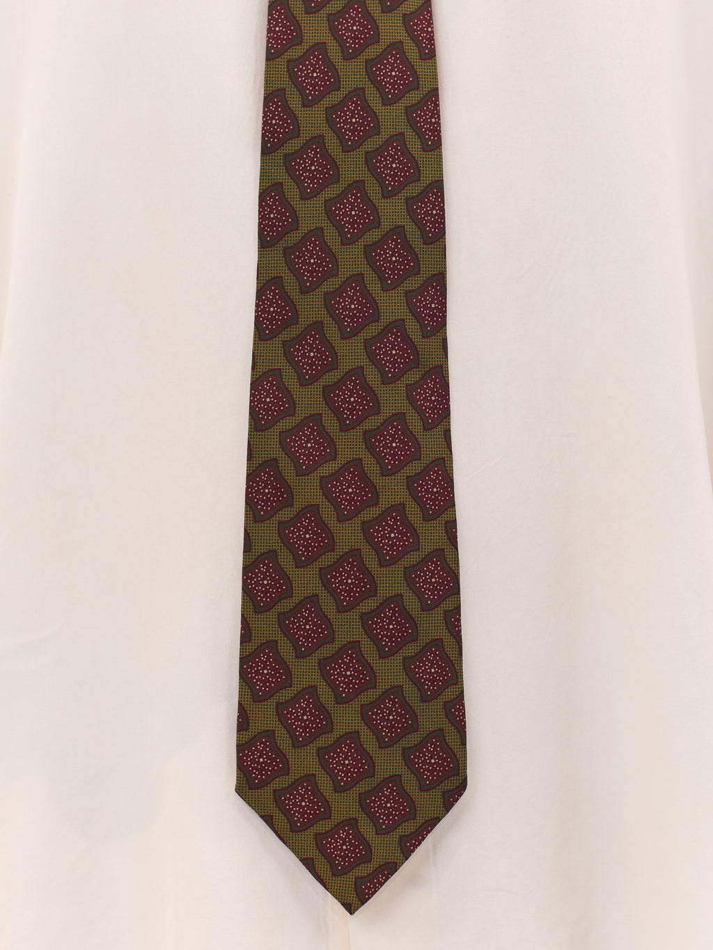 GIORGIO ARMANI GEOMETRIC TIE