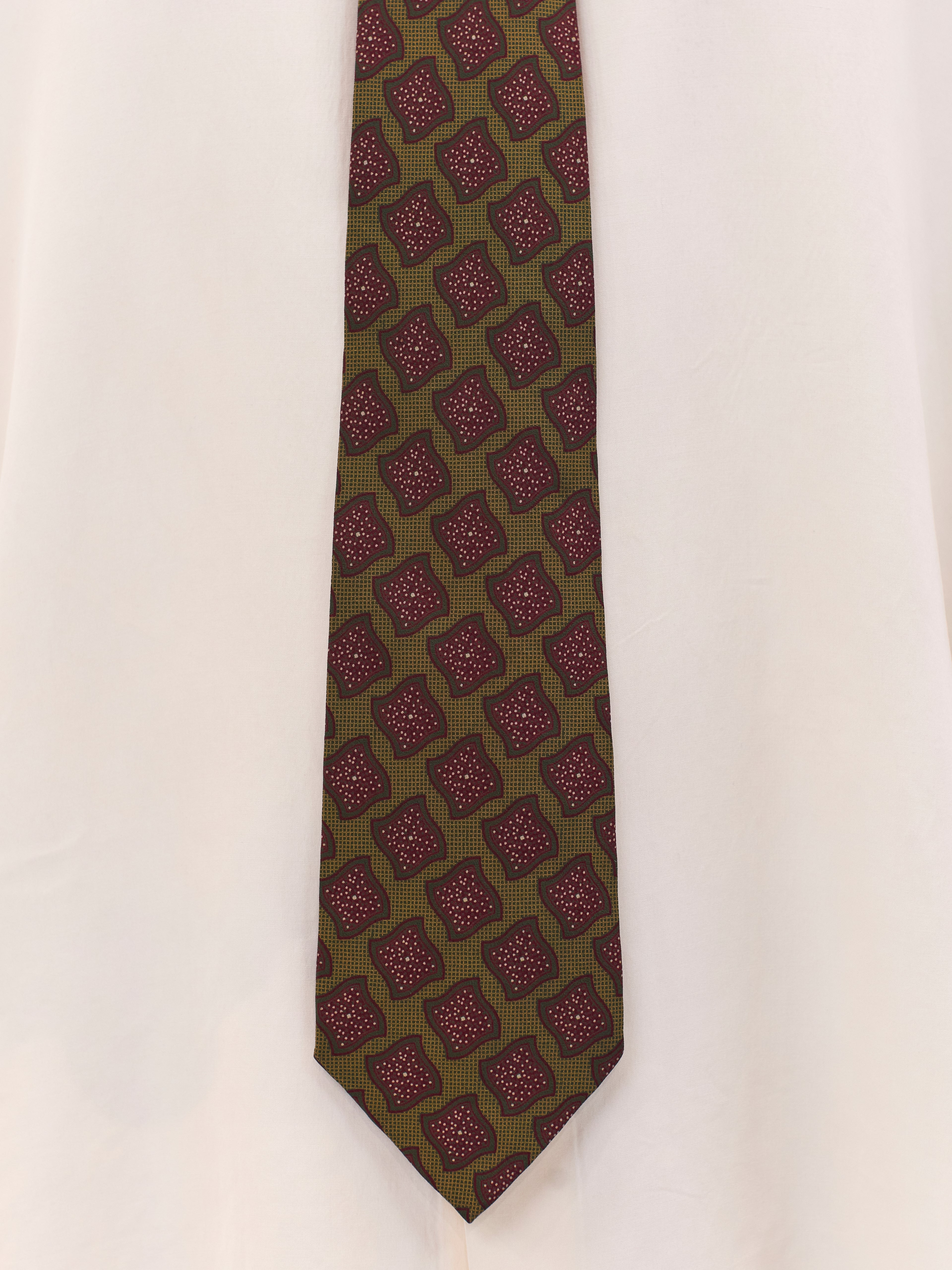 GIORGIO ARMANI GEOMETRIC TIE