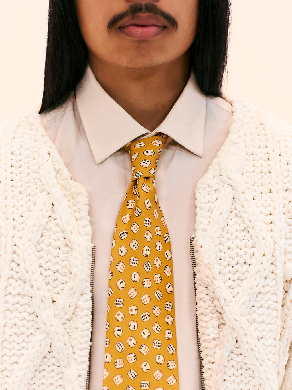 1970S DEADSTOCK GUCCI DICE TIE