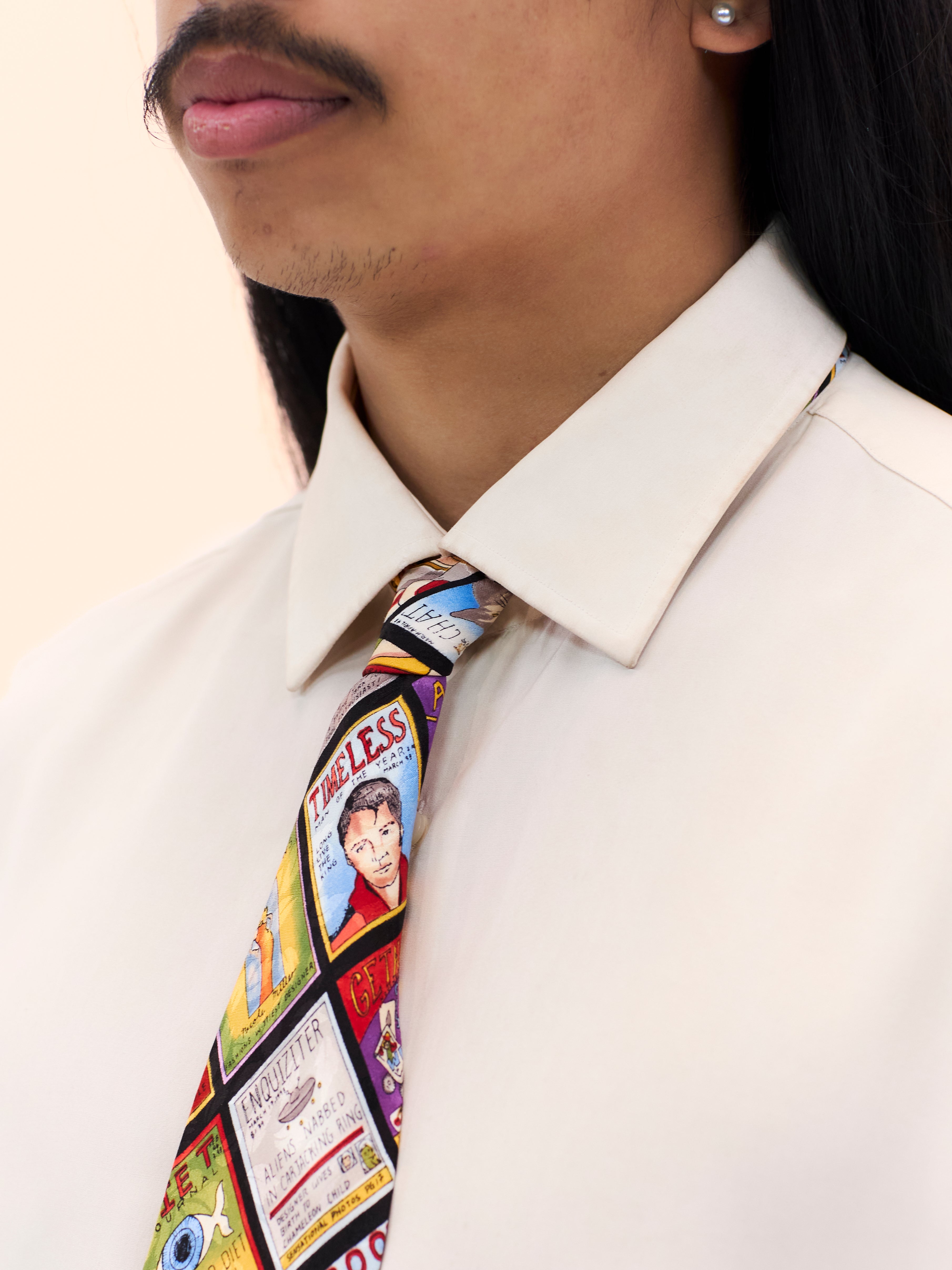 1993 NICOLE MILLER MAGAZINE TIE
