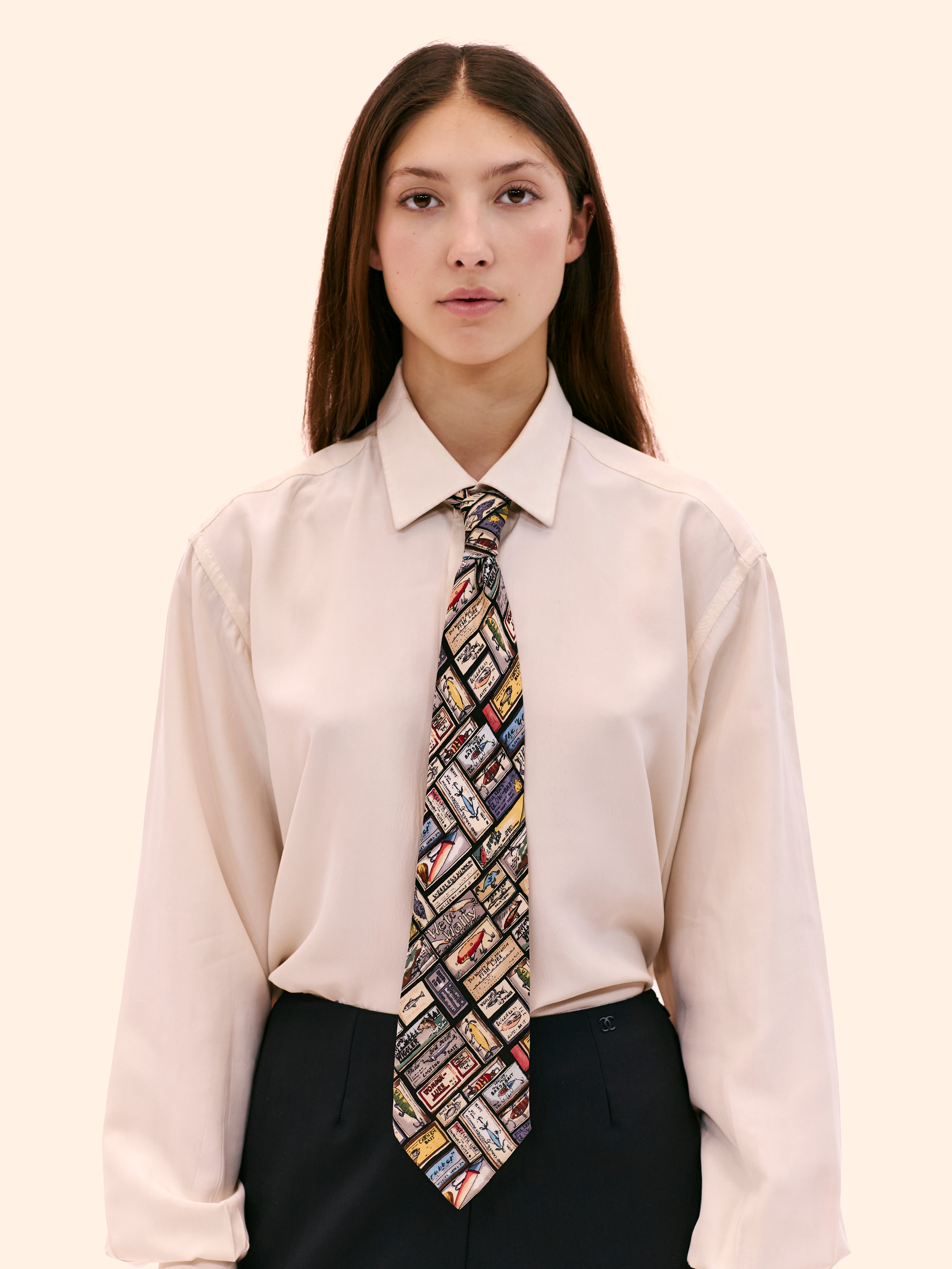 1996 NICOLE MILLER FISHING TIE