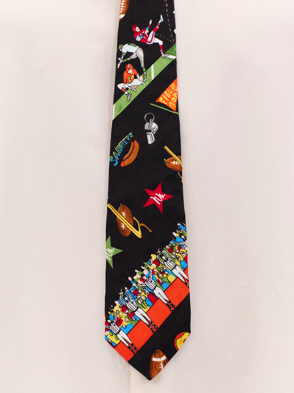 1992 NICOLE MILLER AMERICAN FOOTBALL STADIUM TIE