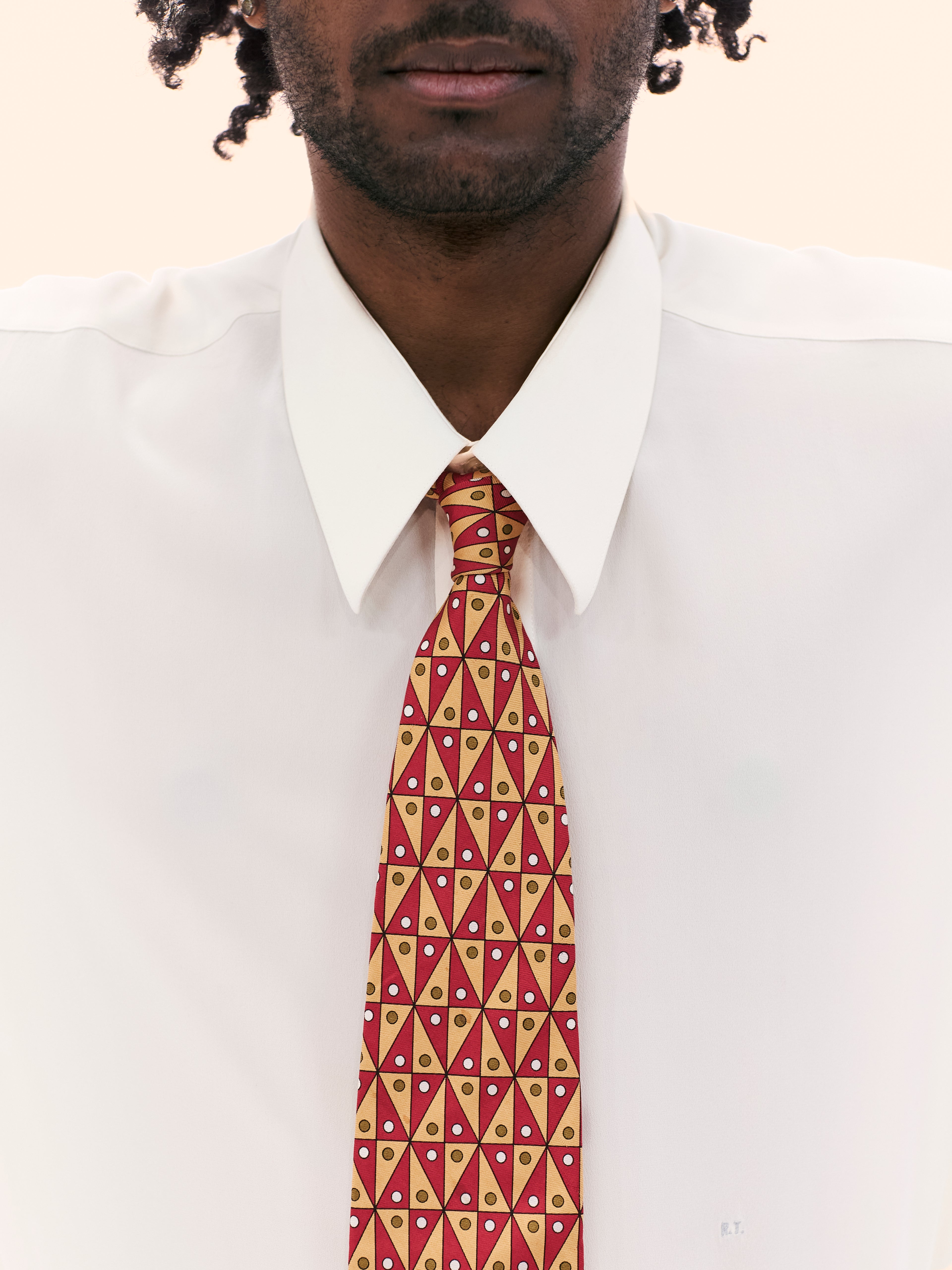 ART INSTITUTE OF CHICAGO GEOMETRIC TIE