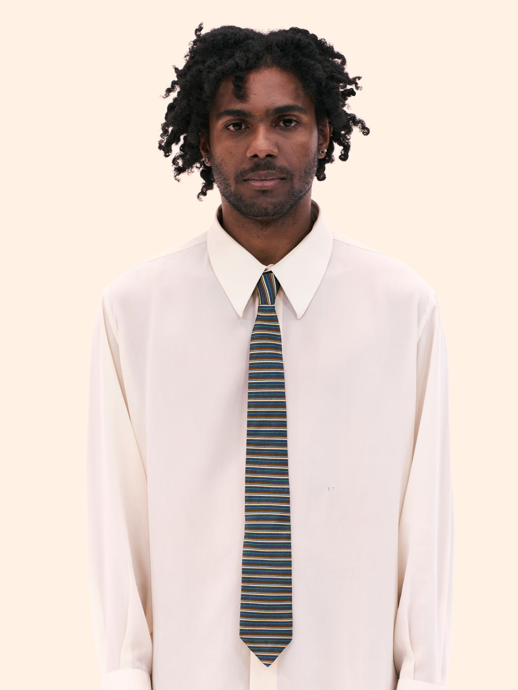 GIANNI VERSACE STRIPE TIE
