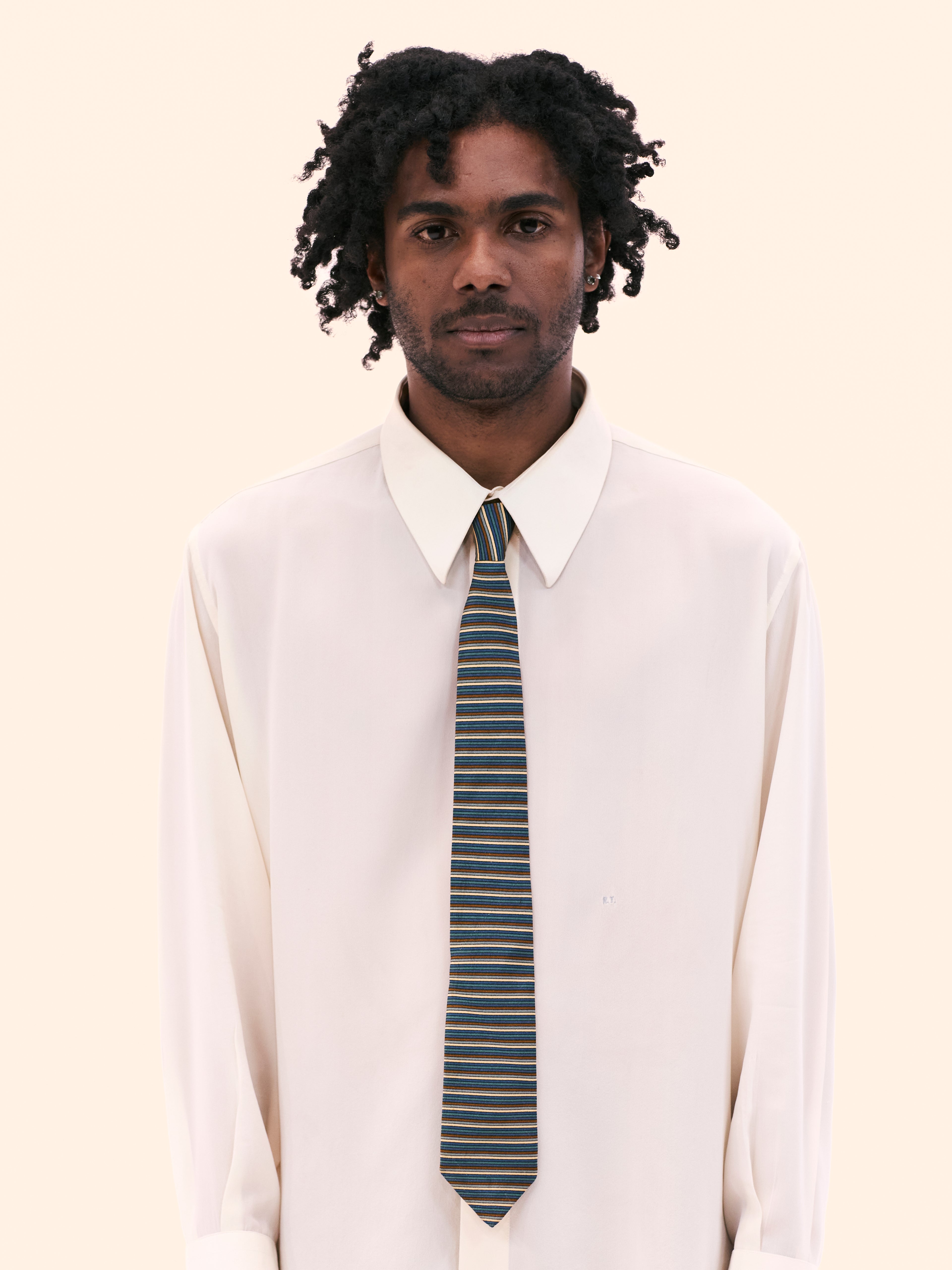 GIANNI VERSACE STRIPE TIE