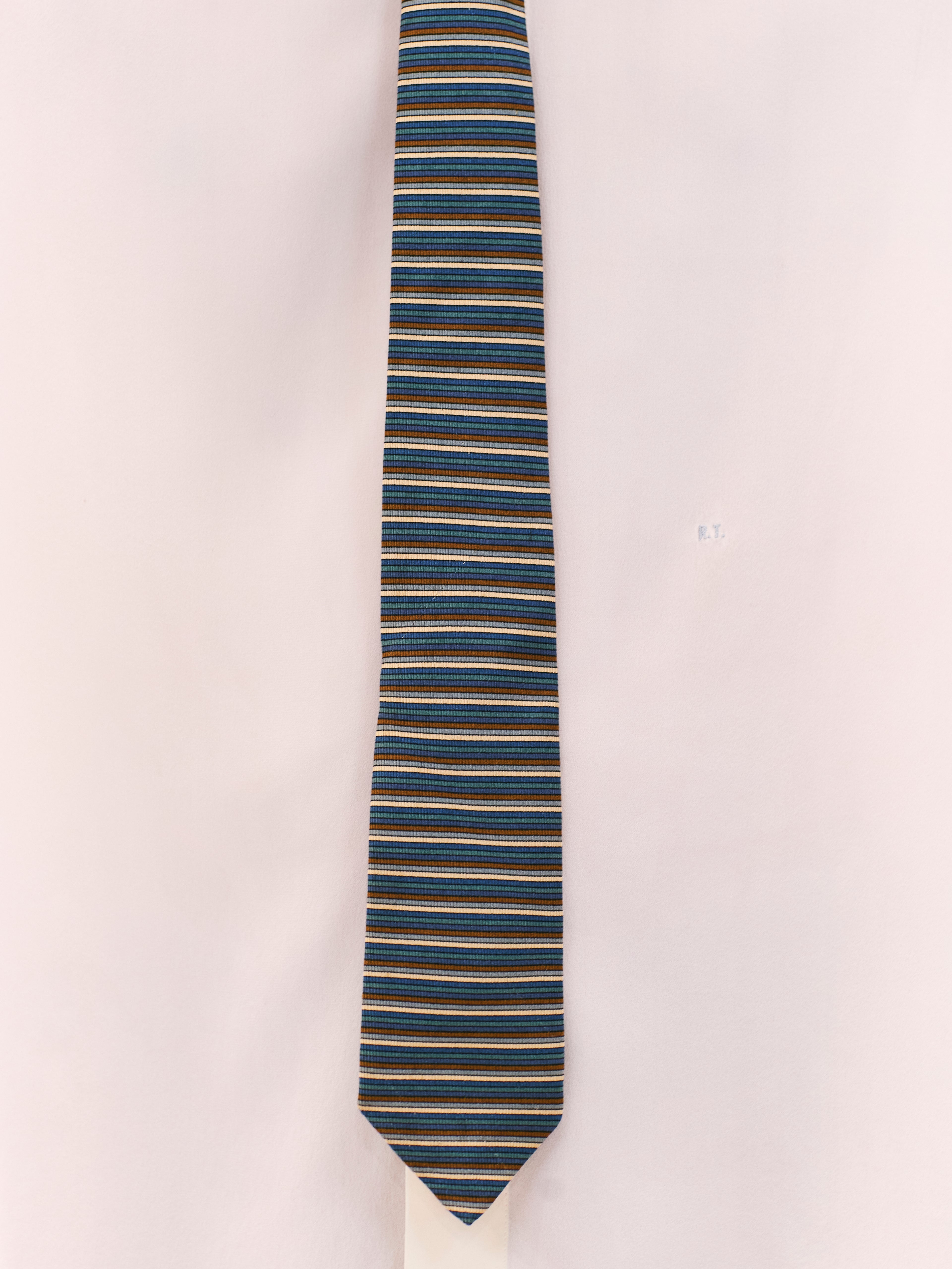 GIANNI VERSACE STRIPE TIE
