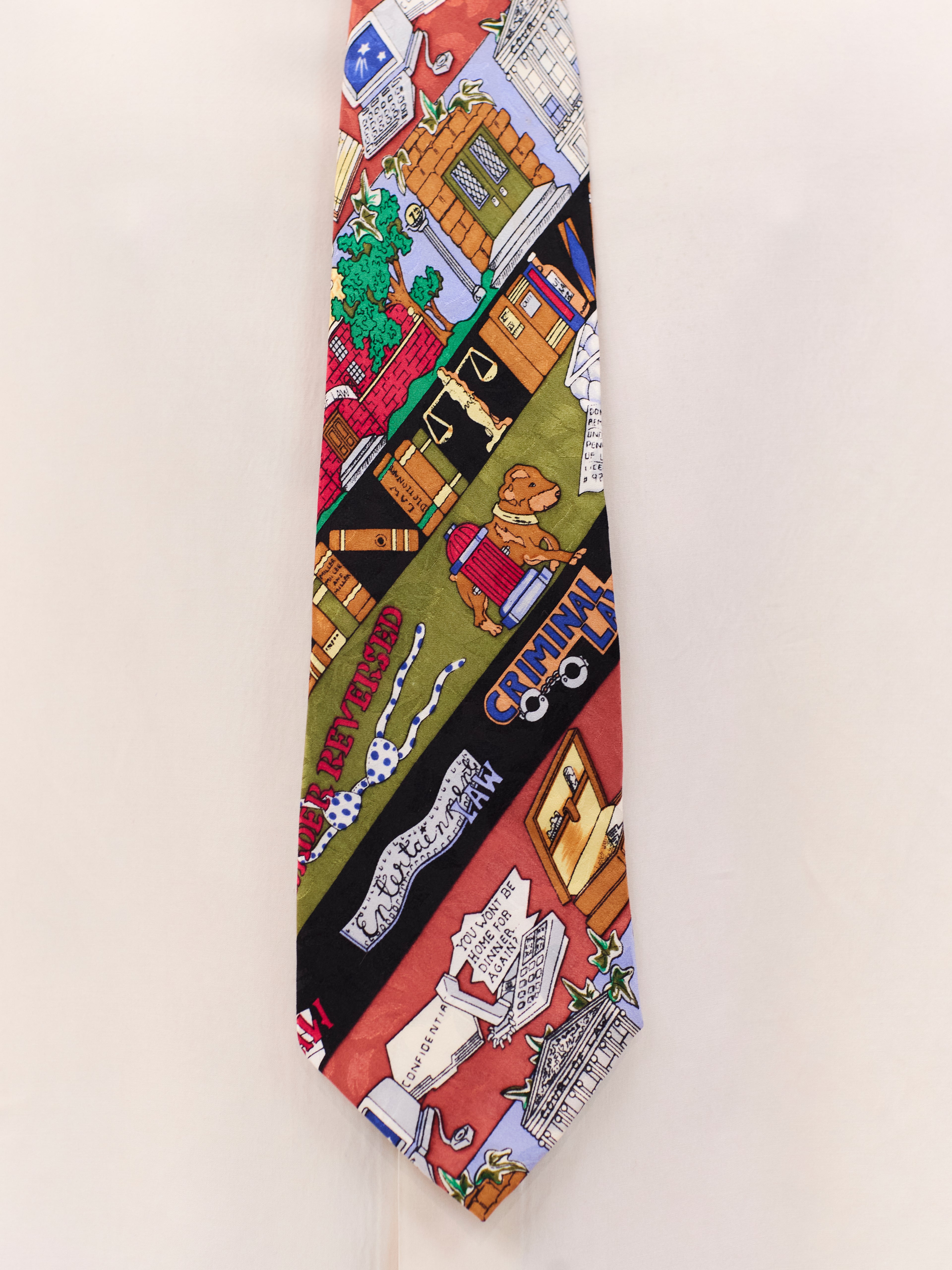 1994 NICOLE MILLER LAW SCHOOL TIE