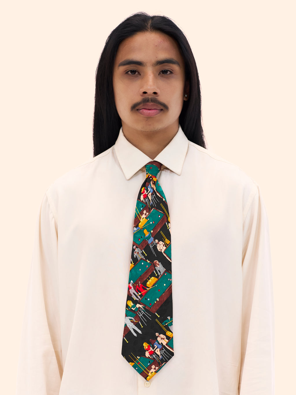 1993 NICOLE MILLER BILLIARD TIE