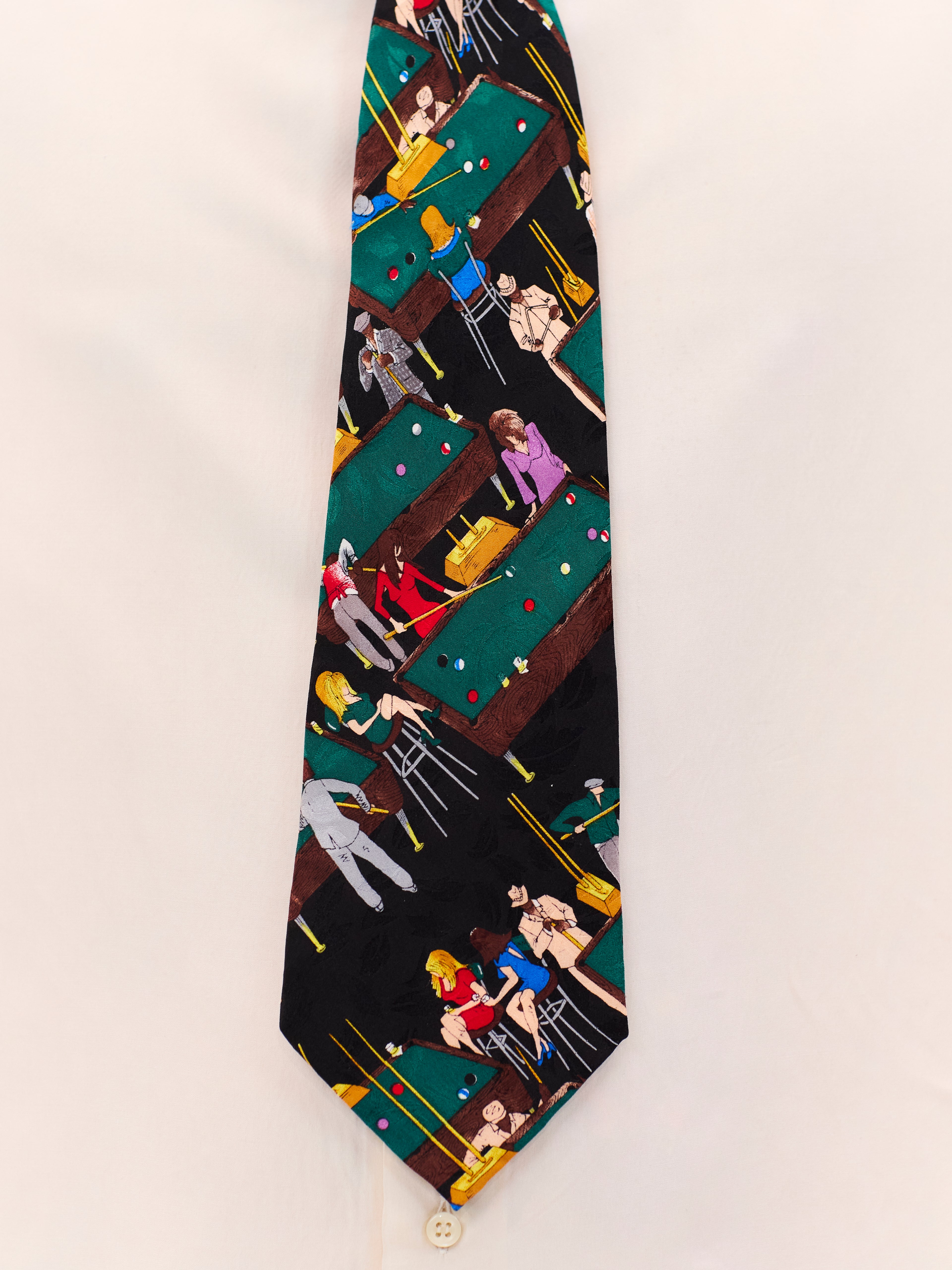1993 NICOLE MILLER BILLIARD TIE
