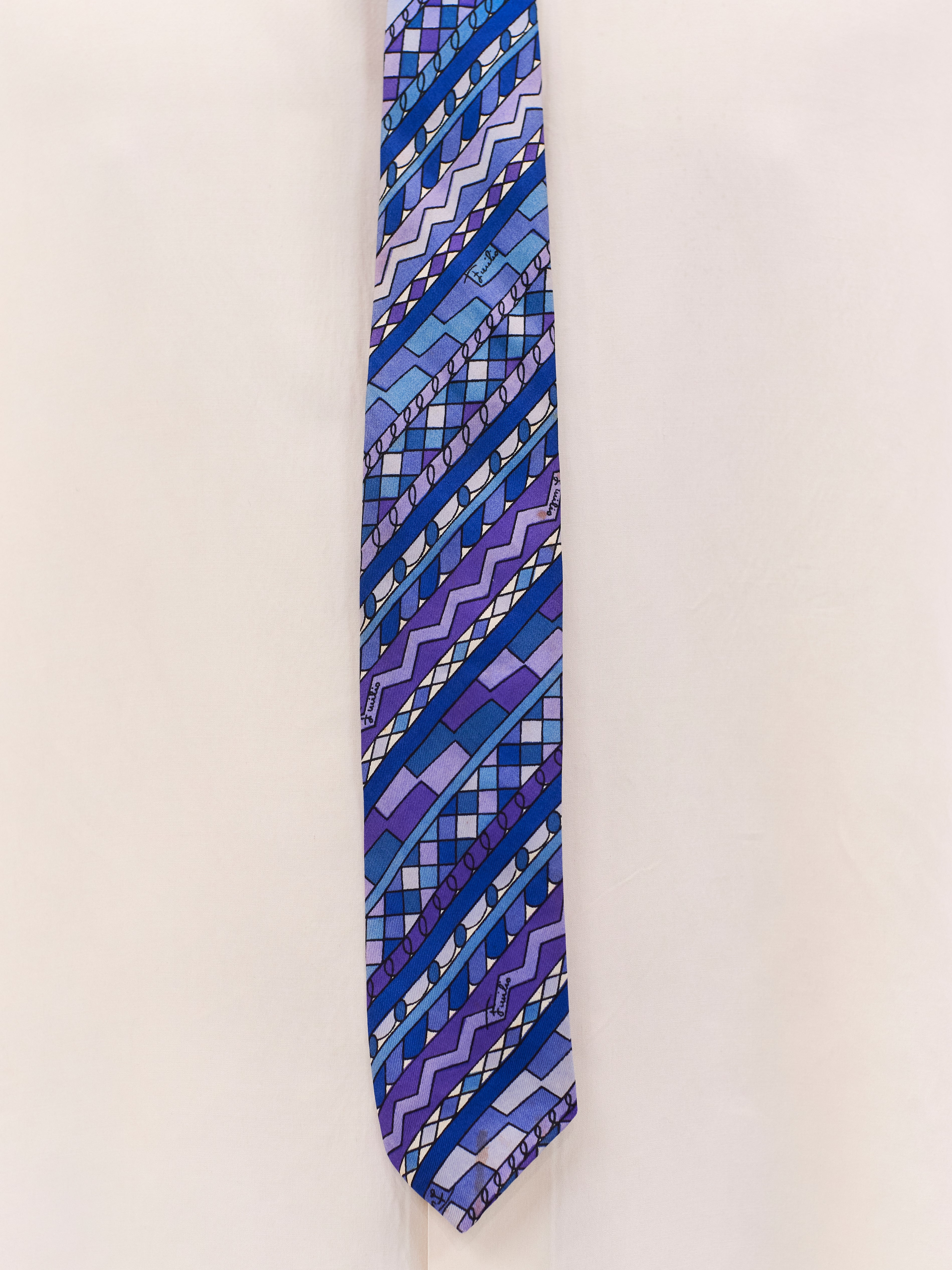 EMILIO PUCCI PATTERN TIE