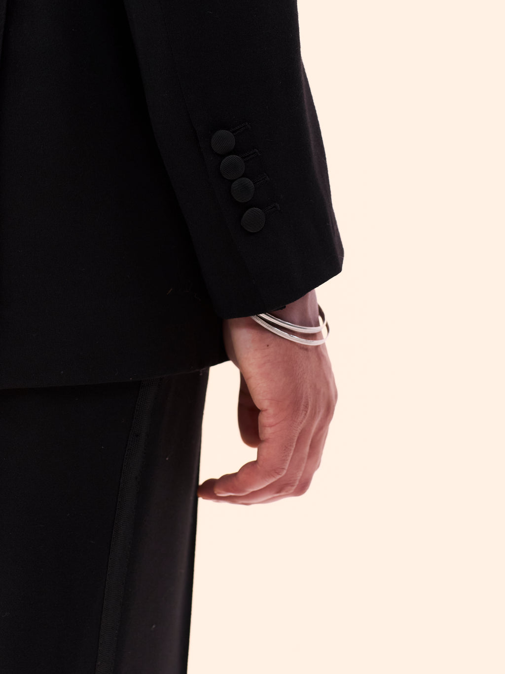 1979 WELLS OF MAYFAIR THREE-PIECE TUXEDO