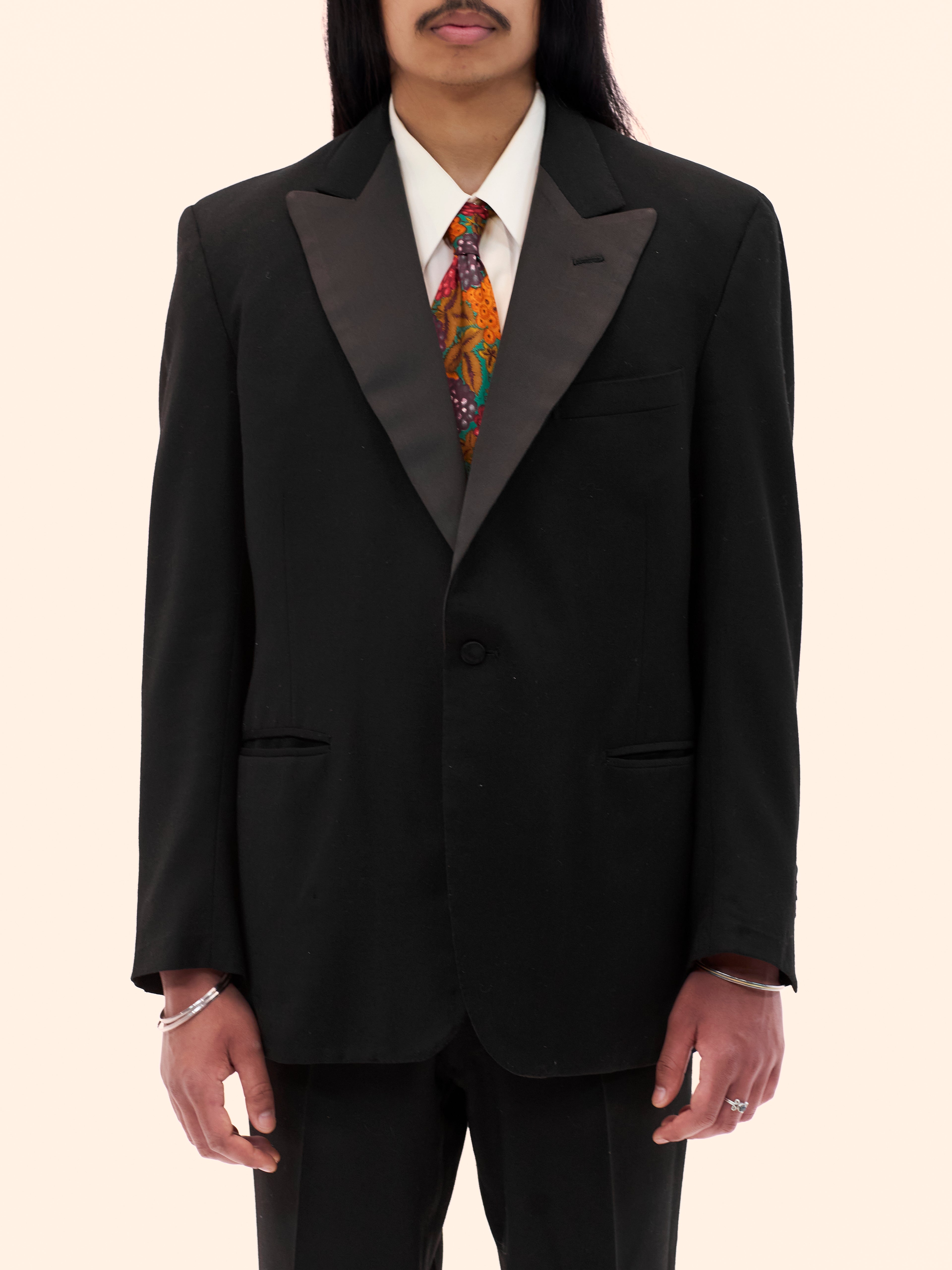 1979 WELLS OF MAYFAIR THREE-PIECE TUXEDO