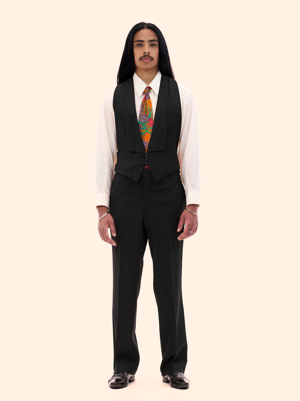 1979 WELLS OF MAYFAIR THREE-PIECE TUXEDO