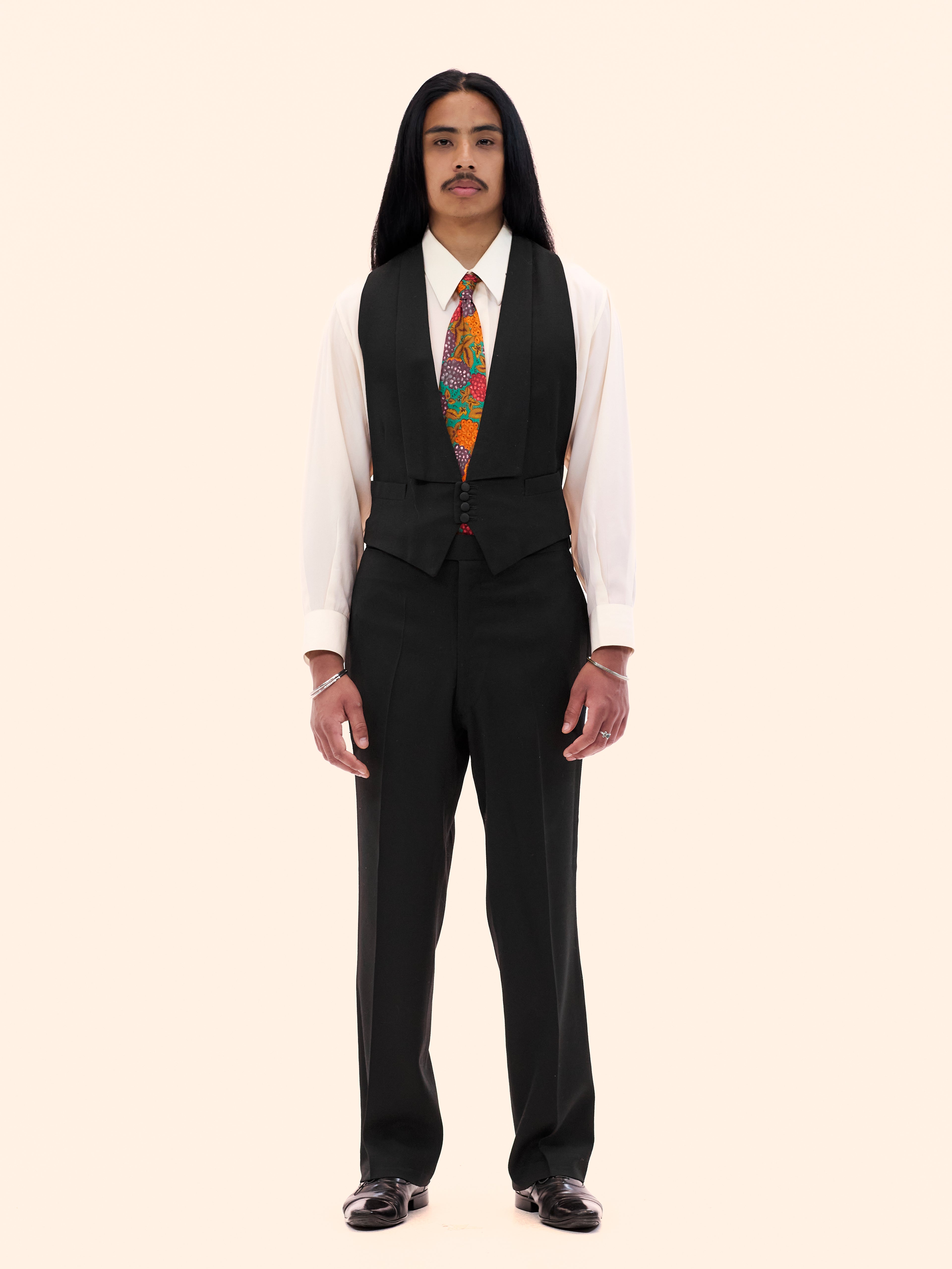 1979 WELLS OF MAYFAIR THREE-PIECE TUXEDO