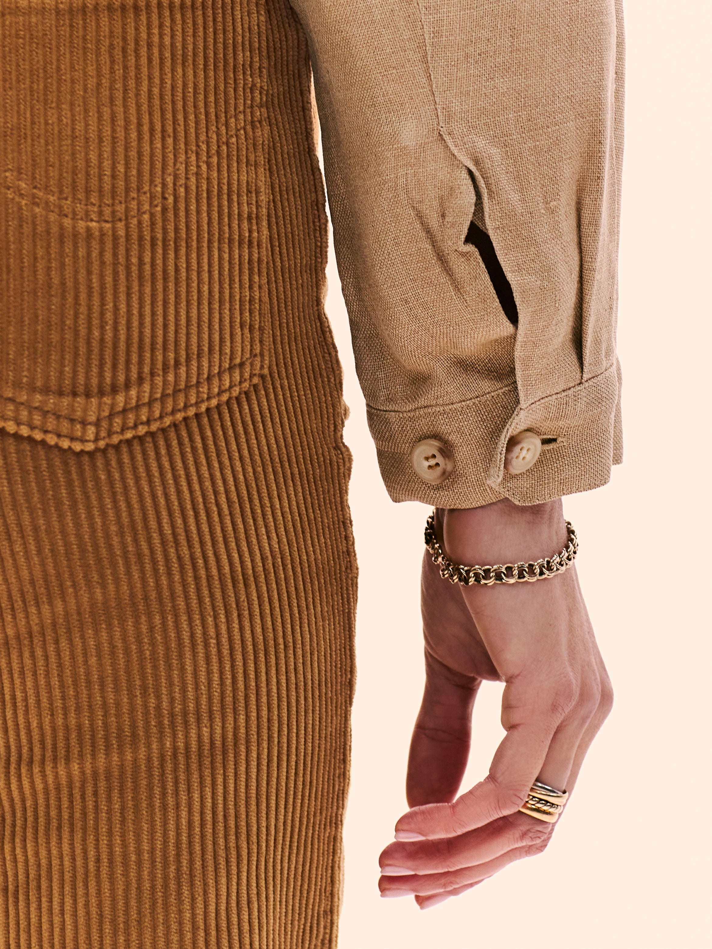 1970'S HIGHWAISTED CORDUROY TROUSERS