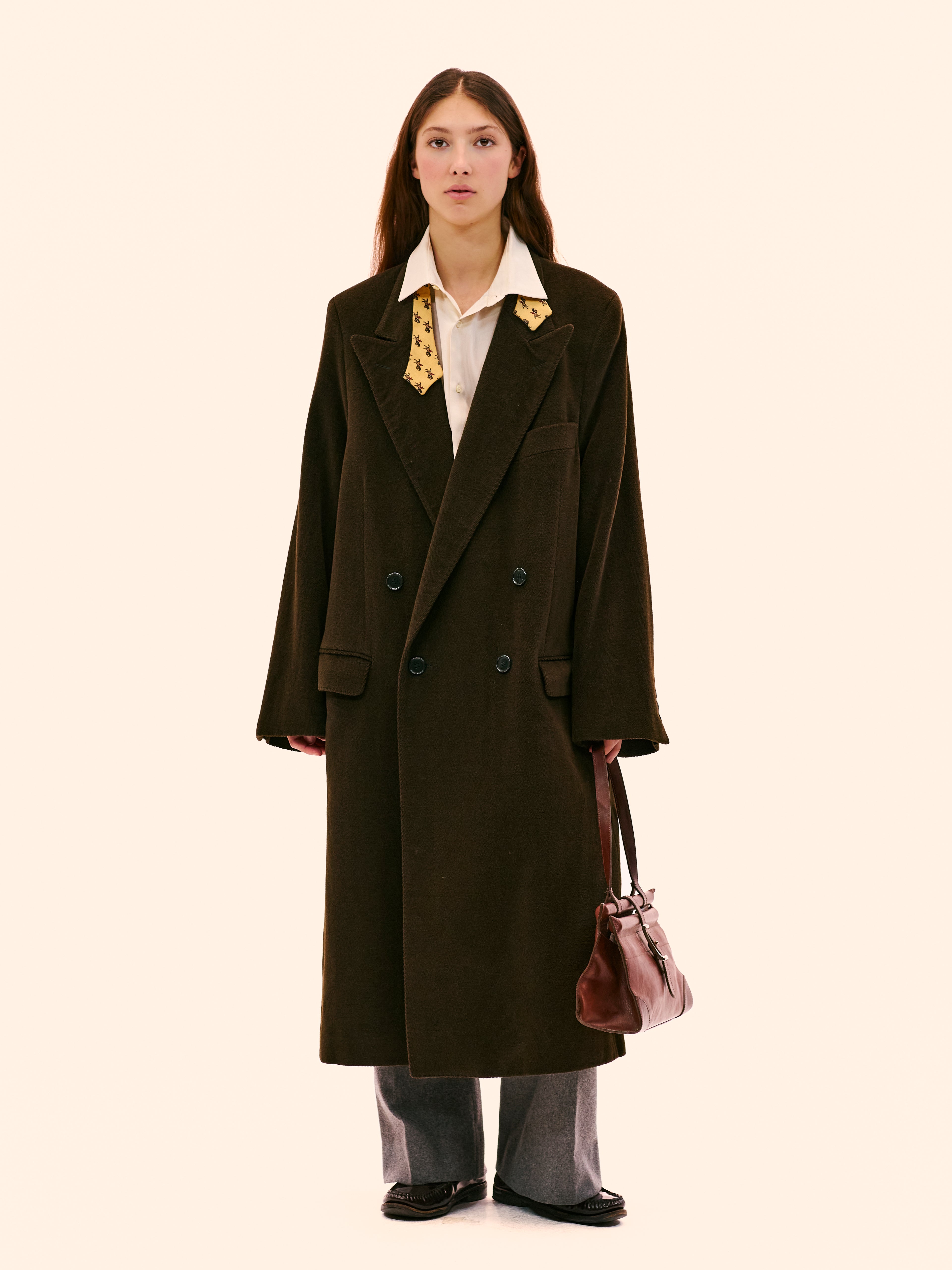 UNGARO UOMO DOUBLE BREASTED COAT