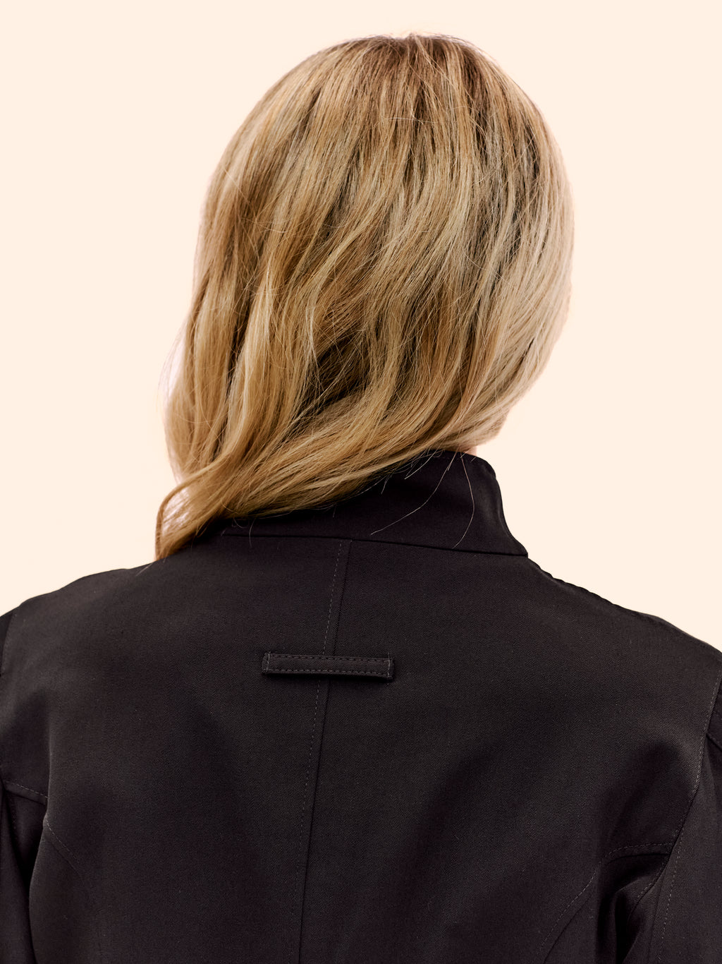 JEAN PAUL GAULTIER NEHRU COLLAR BLACK SUIT