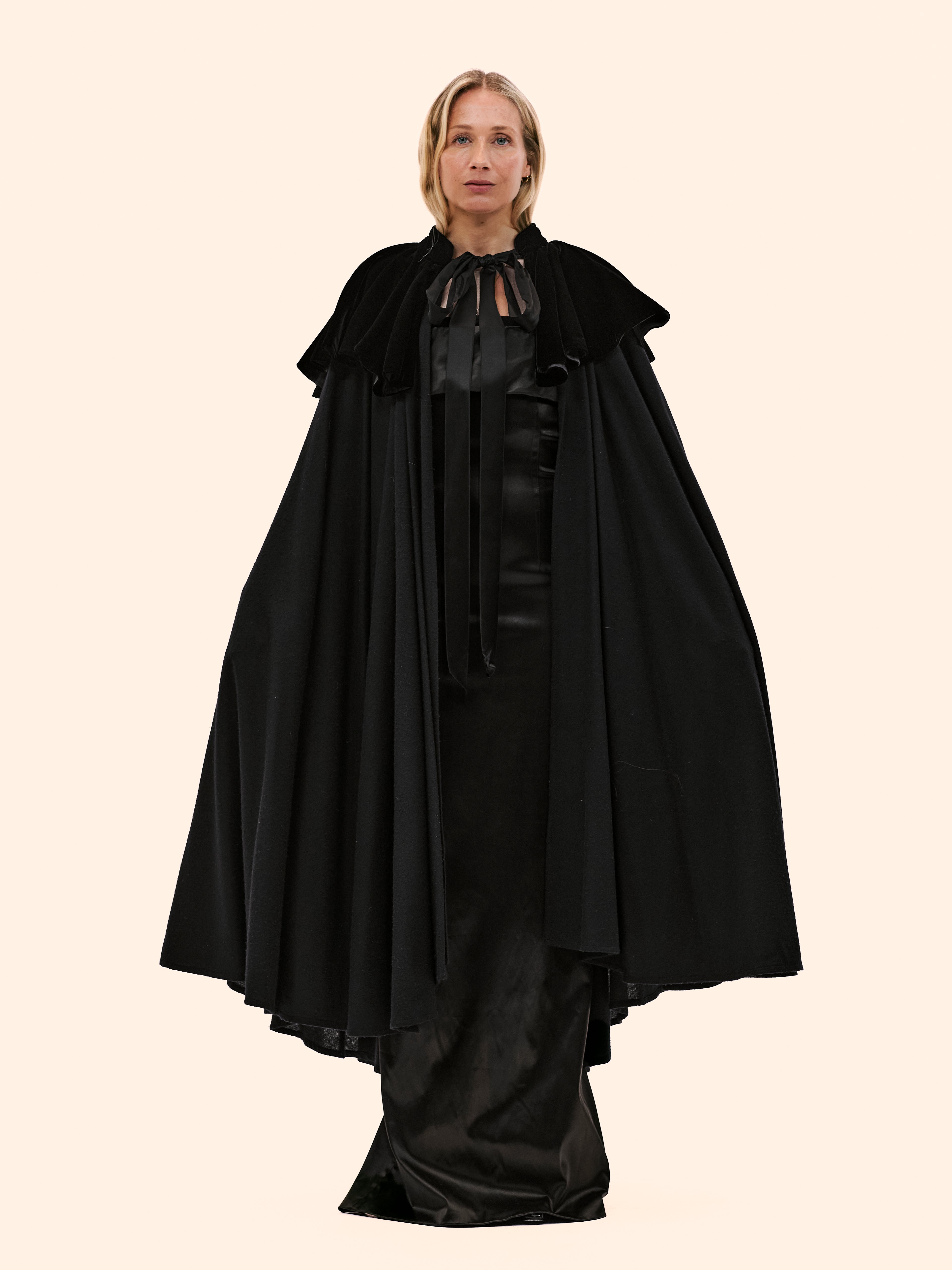 AW80-81 YVES SAINT LAURENT EVENING CLOAK