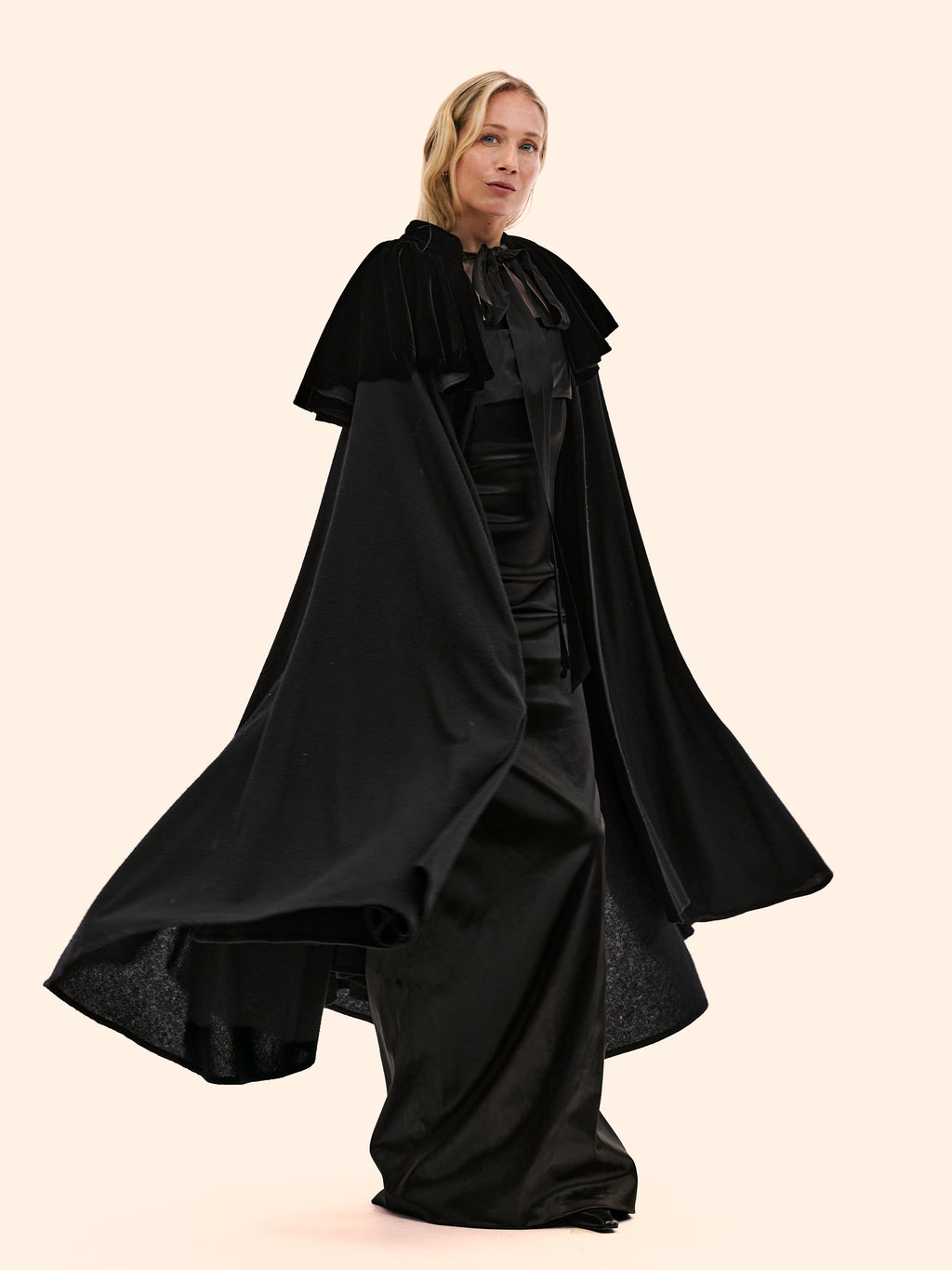AW80-81 YVES SAINT LAURENT EVENING CLOAK