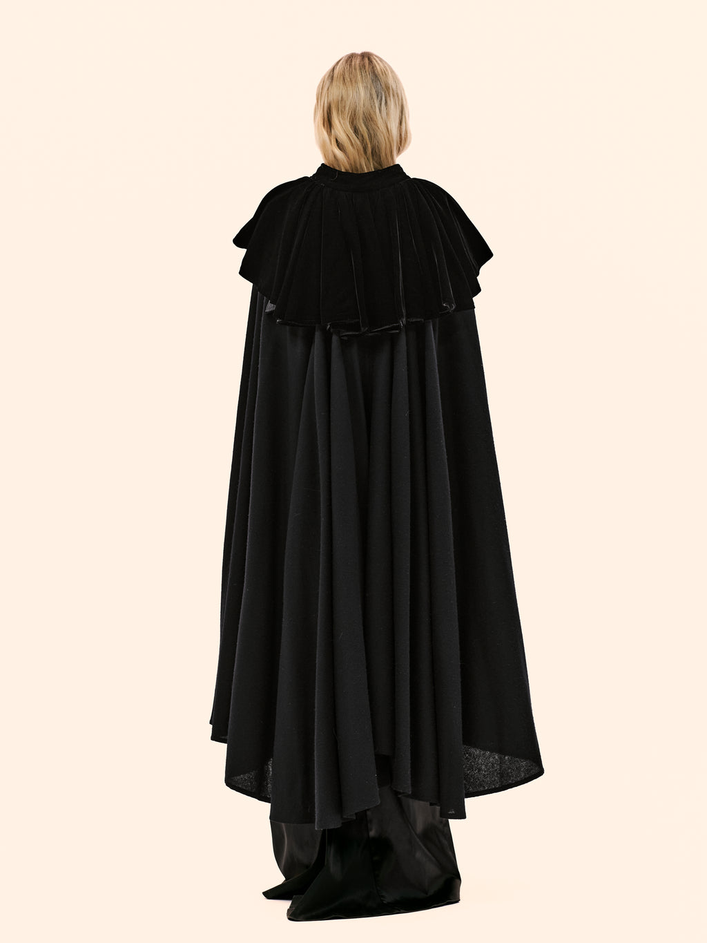 AW80-81 YVES SAINT LAURENT EVENING CLOAK