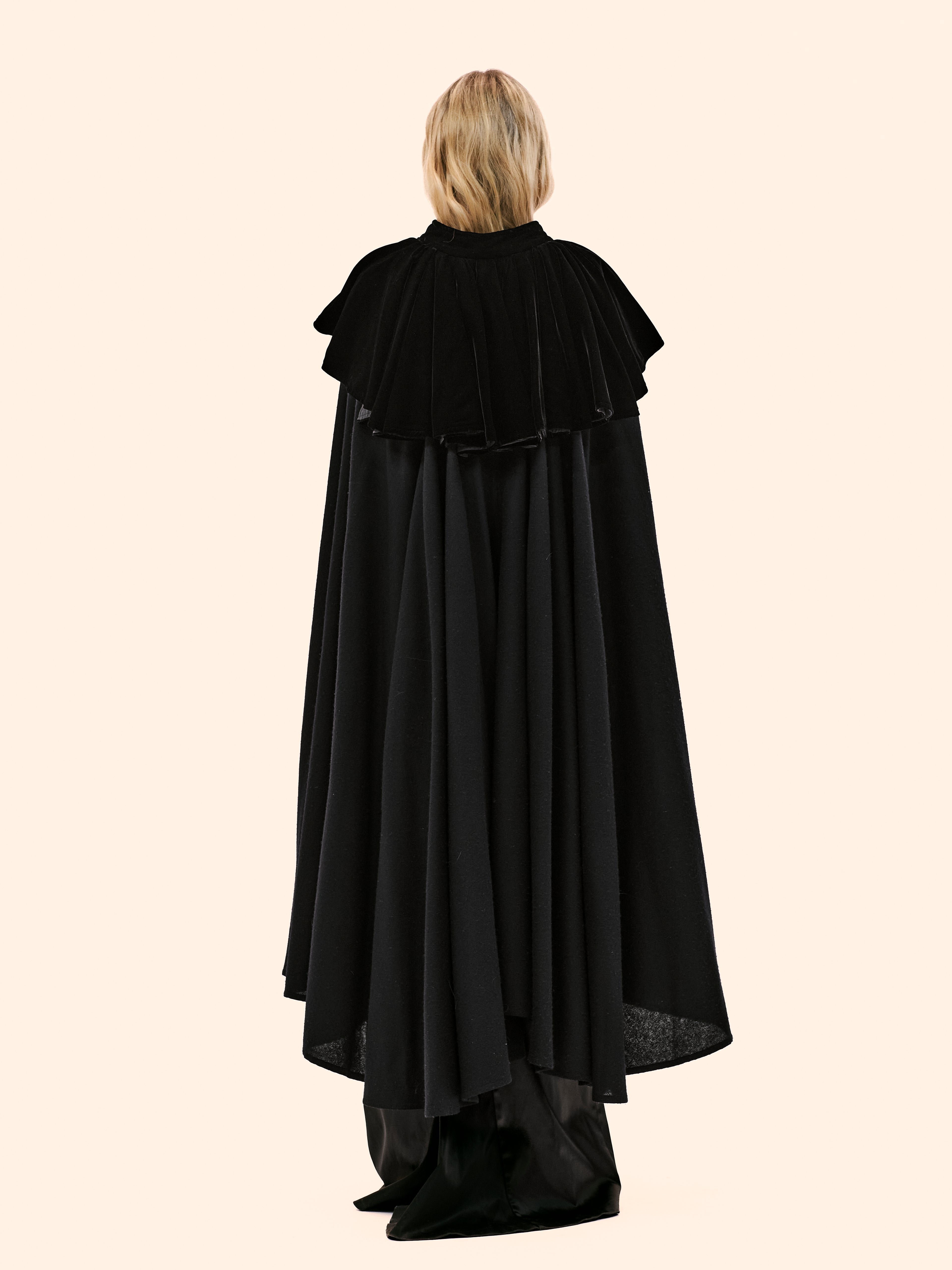 AW80-81 YVES SAINT LAURENT EVENING CLOAK