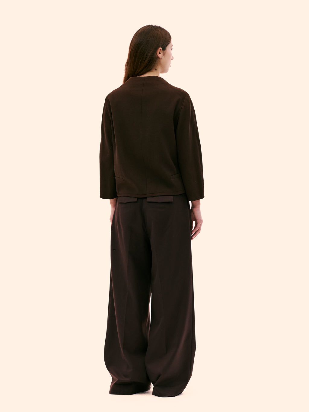 1960S CHRISTIAN DIOR ASYMMETRICAL WRAP JACKET